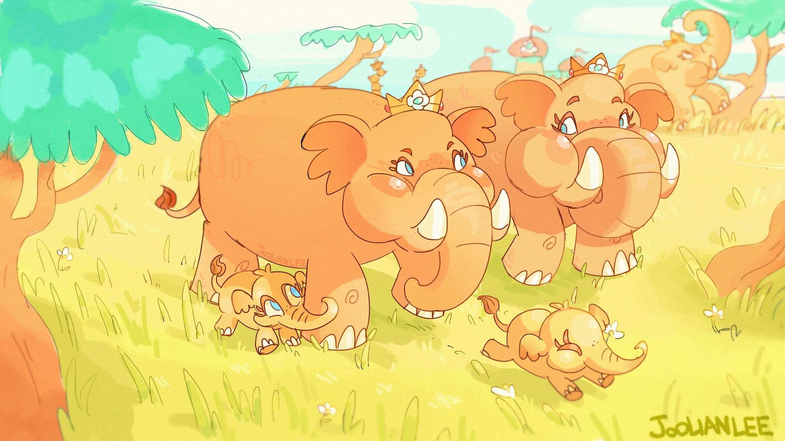 wild_daisies elephant.webp