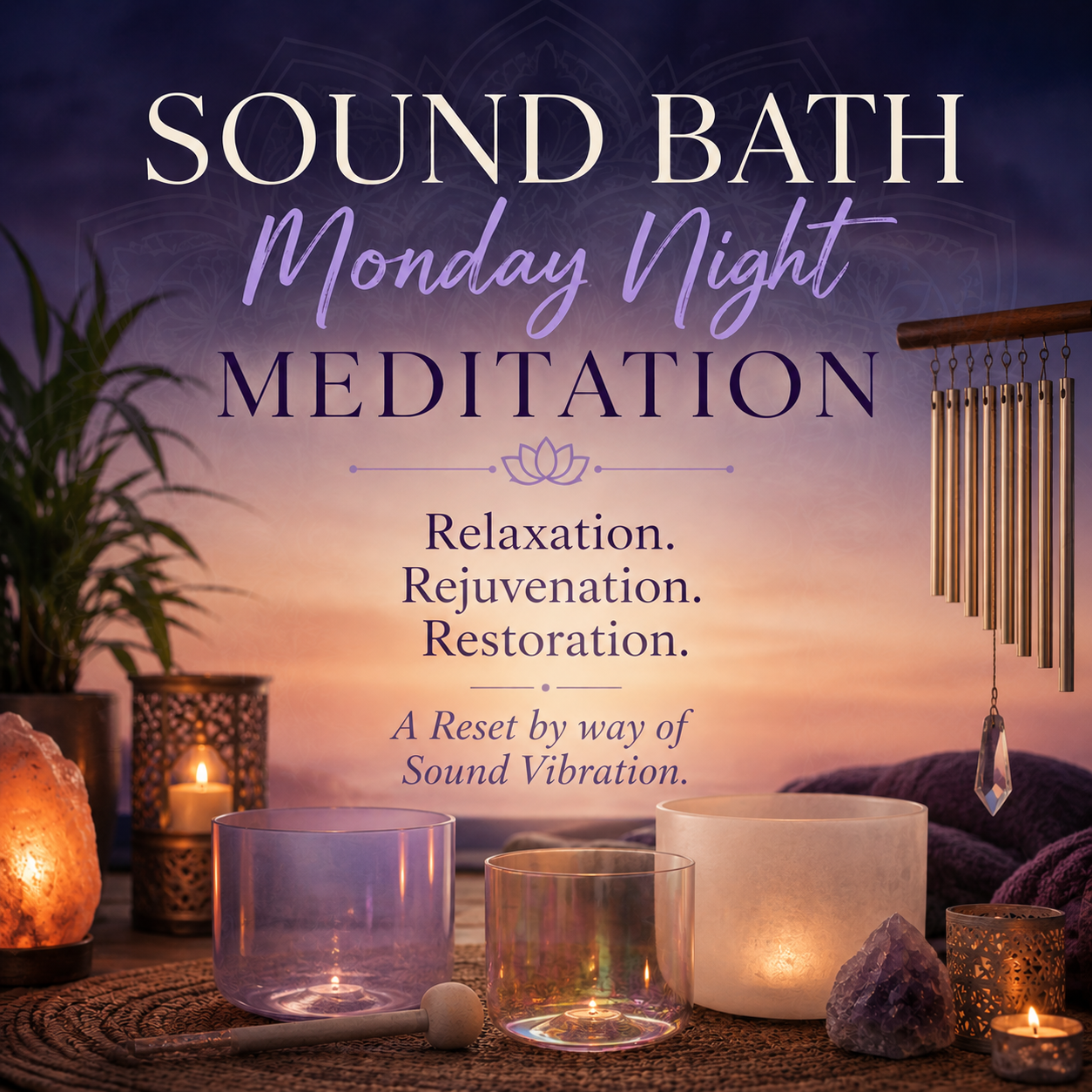 Sound Bath Monday Night Meditation