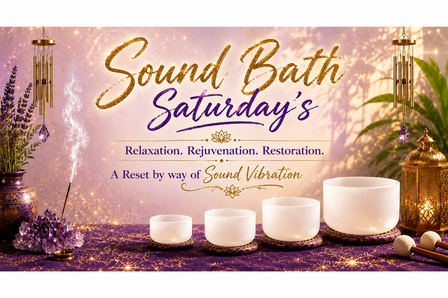 Sound Bath Saturday’s