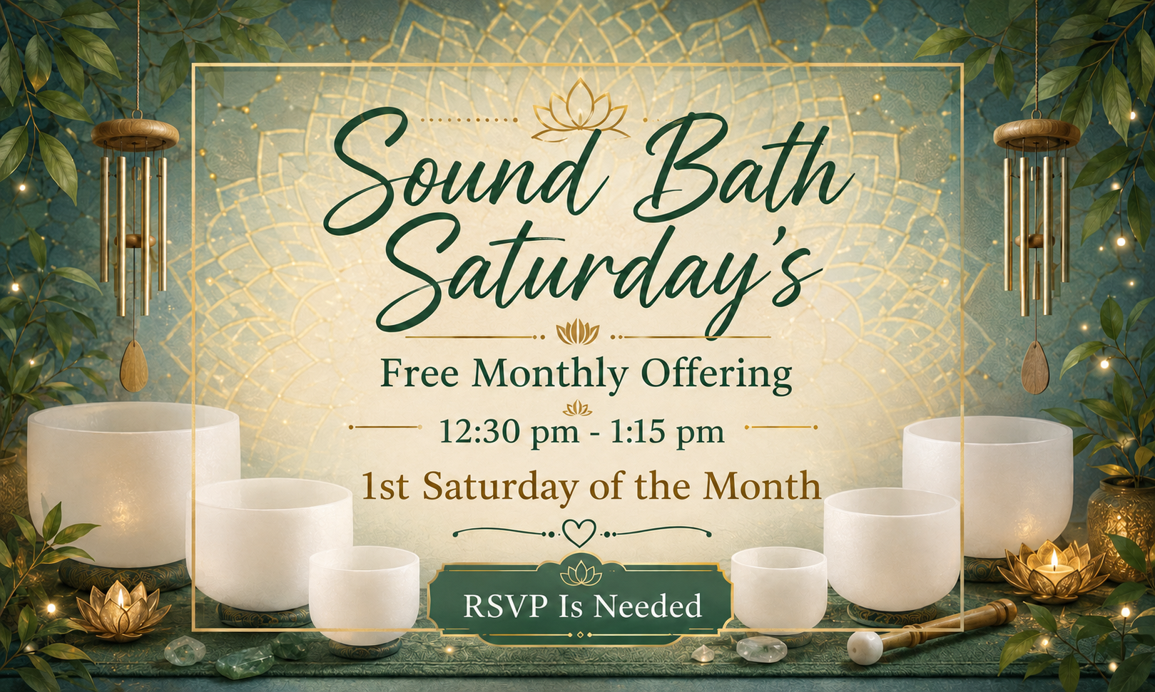 Free Sound Bath :: Monthly Offering (1st Saturday)