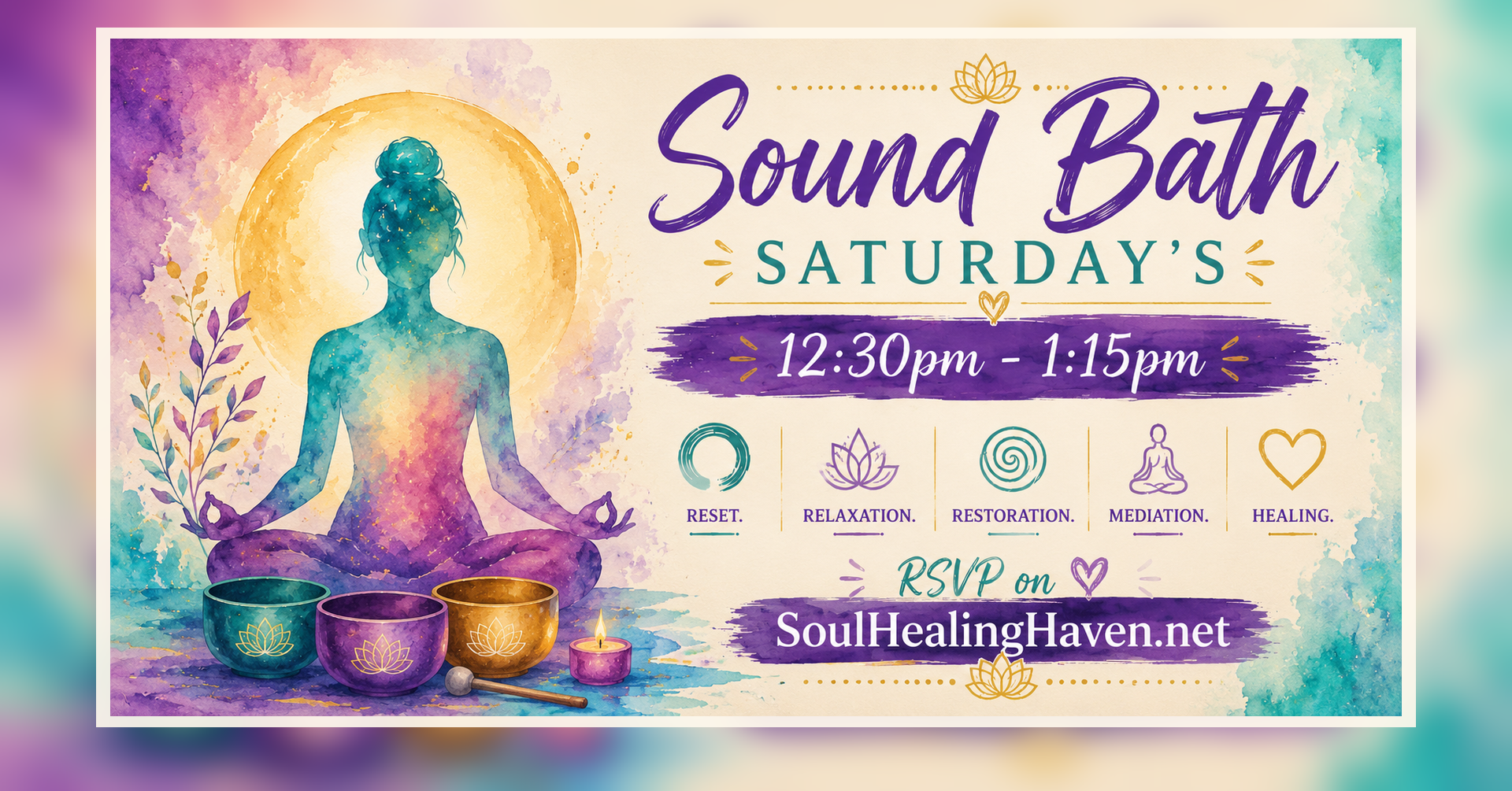 Sound Bath Saturday’s :: Donation Based Free