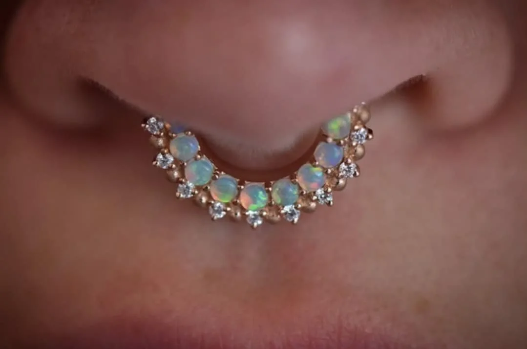 septum piercing with BVLA