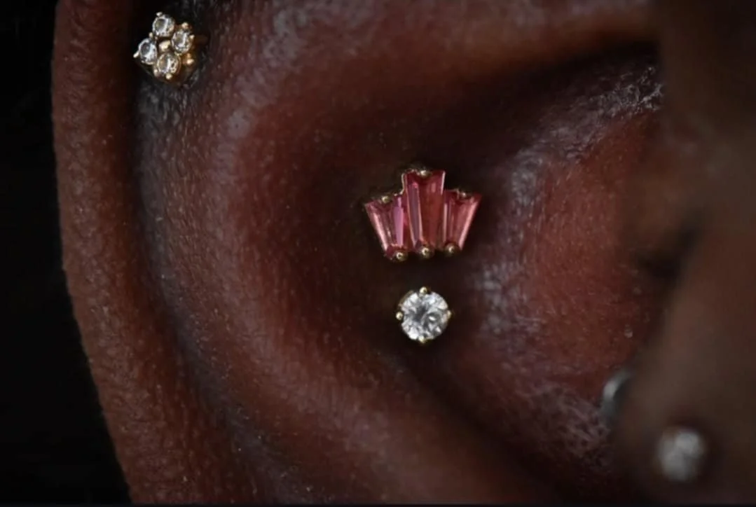 ear styling double conch