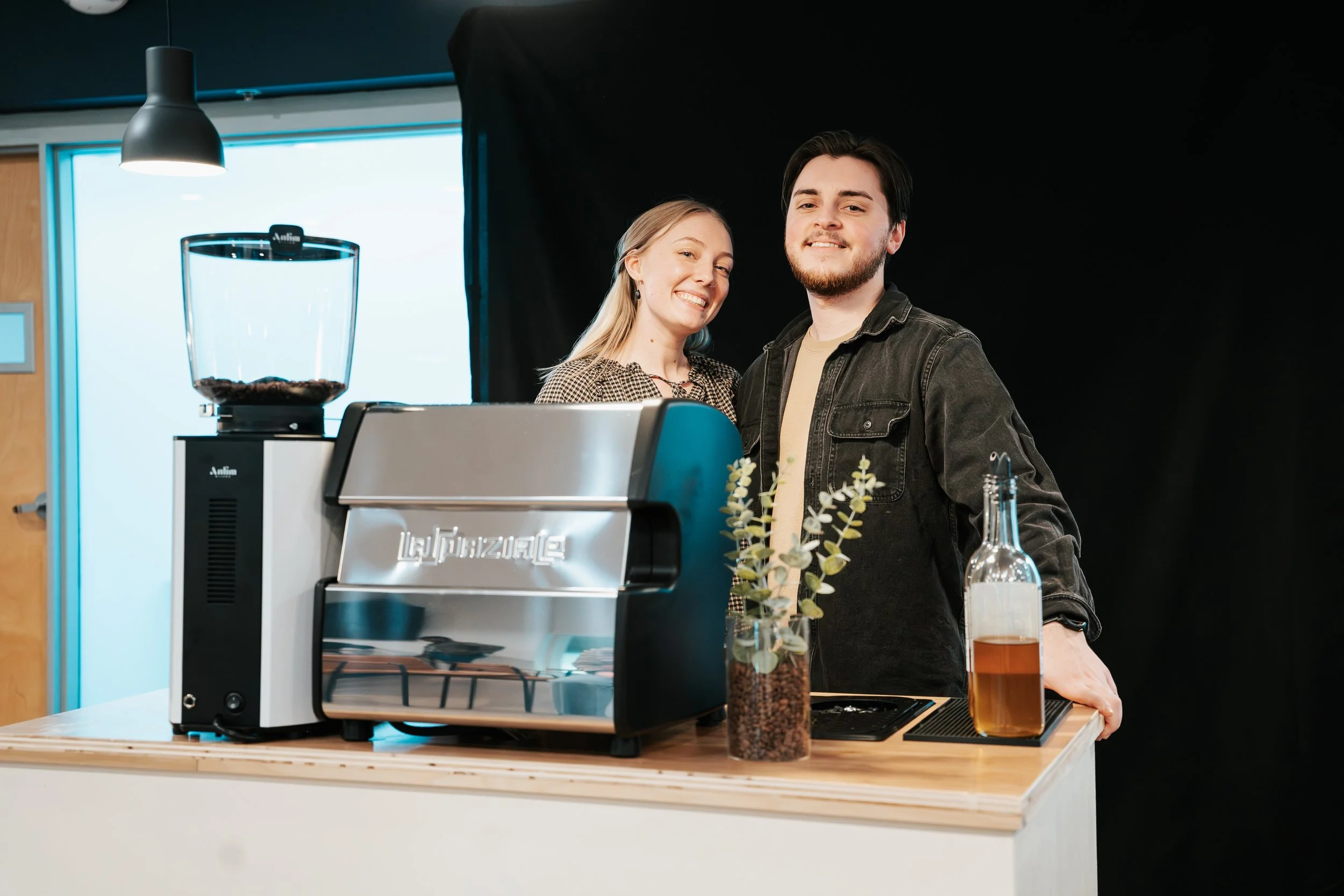 Mobile coffee cart catering in Hudson Valley New York serving specialty espresso drinks for events