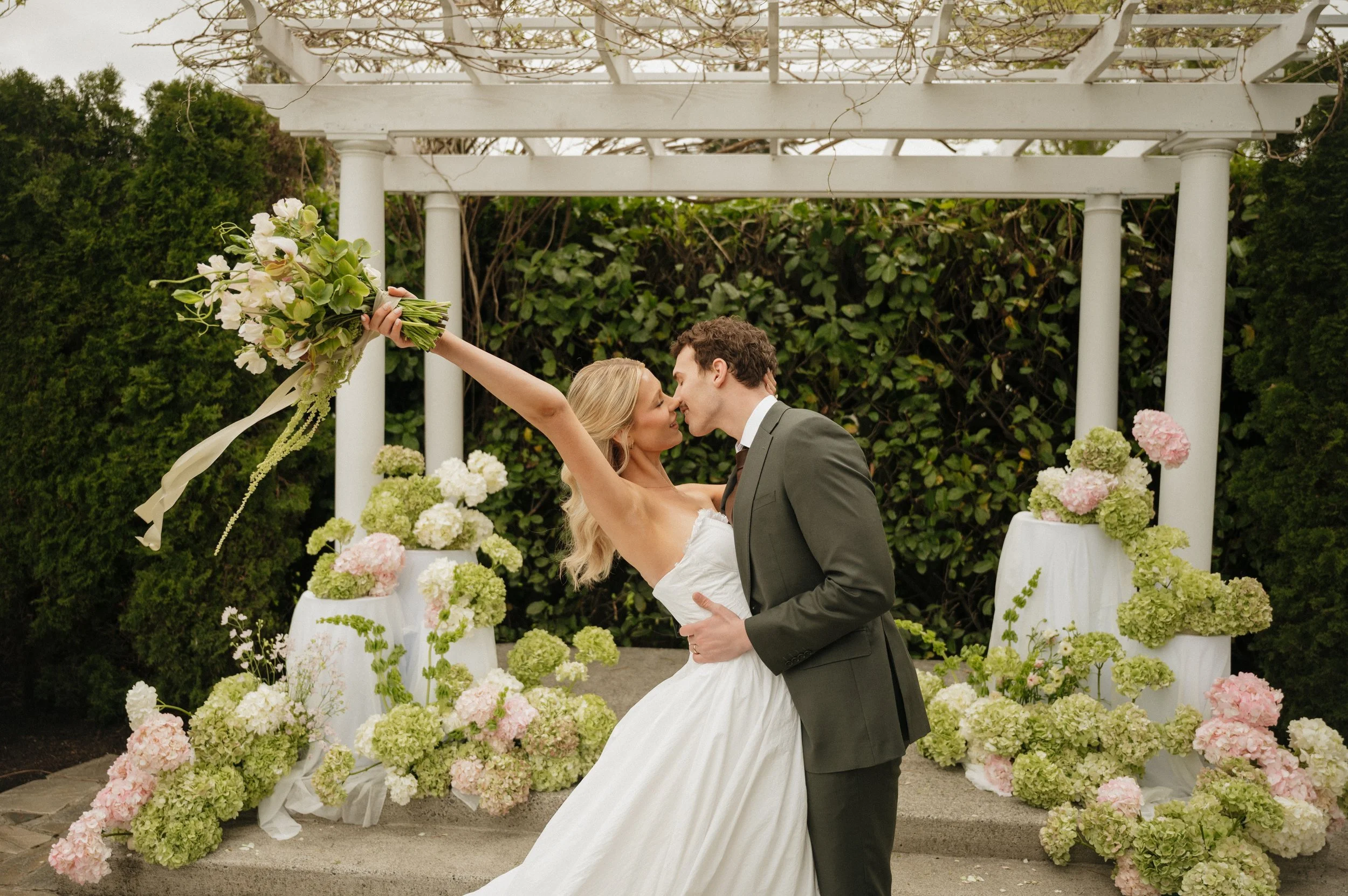 Orting Manor wedding ceremony