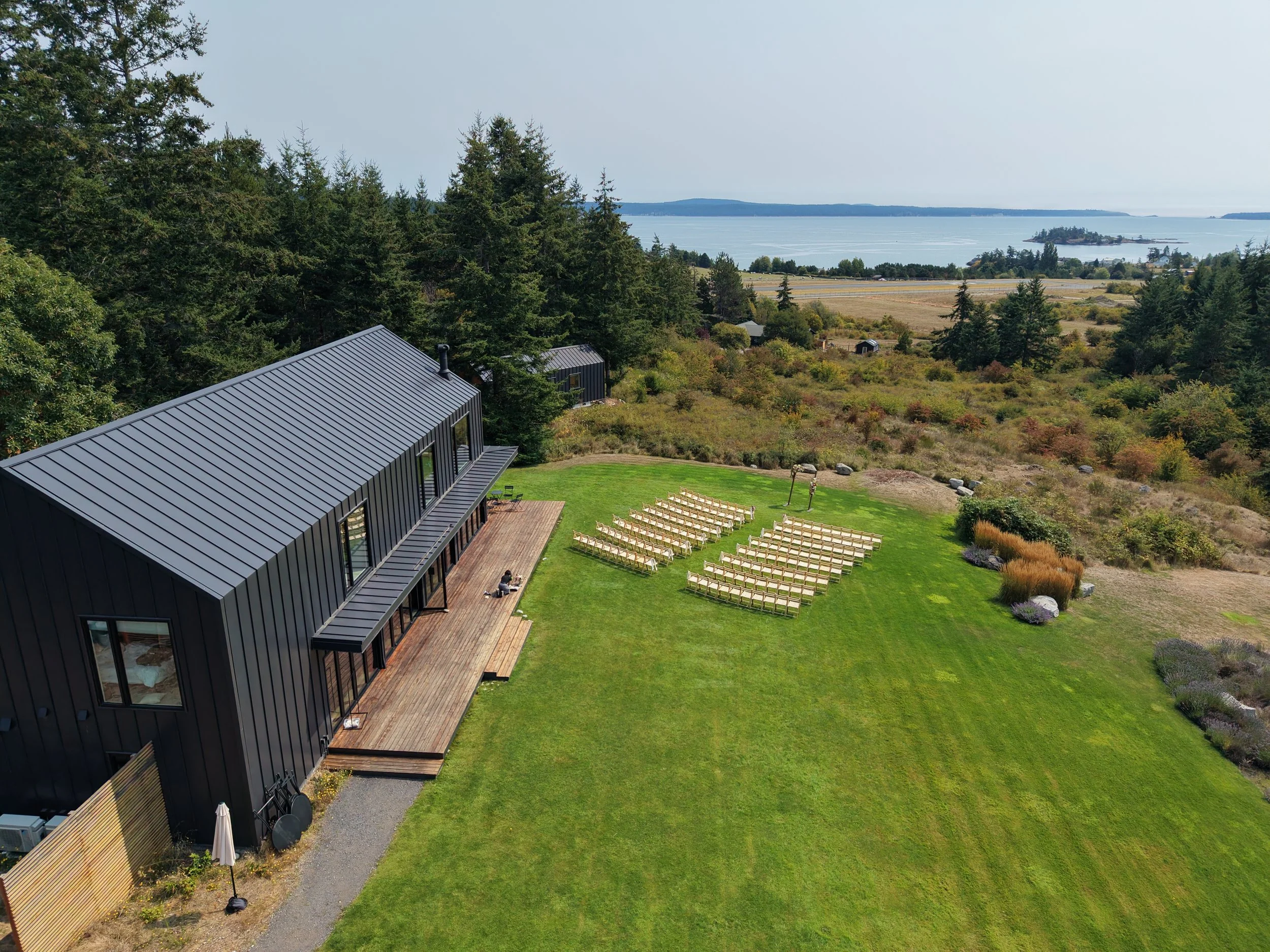 saltwater farm wedding ceremony