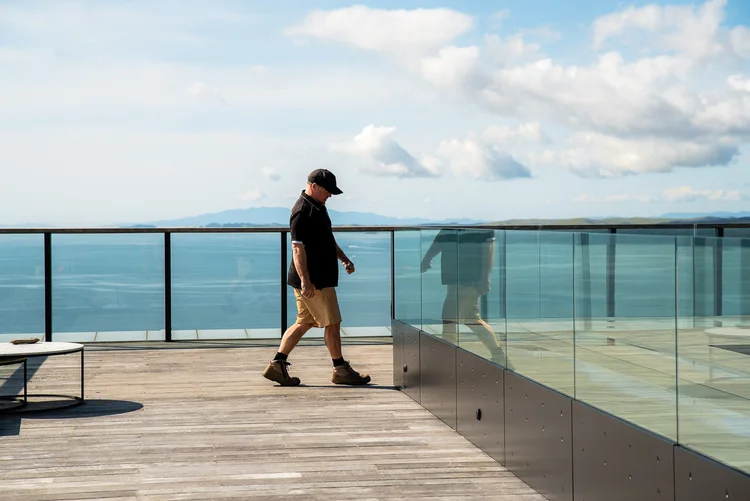 Sentinel Apartments balustrade