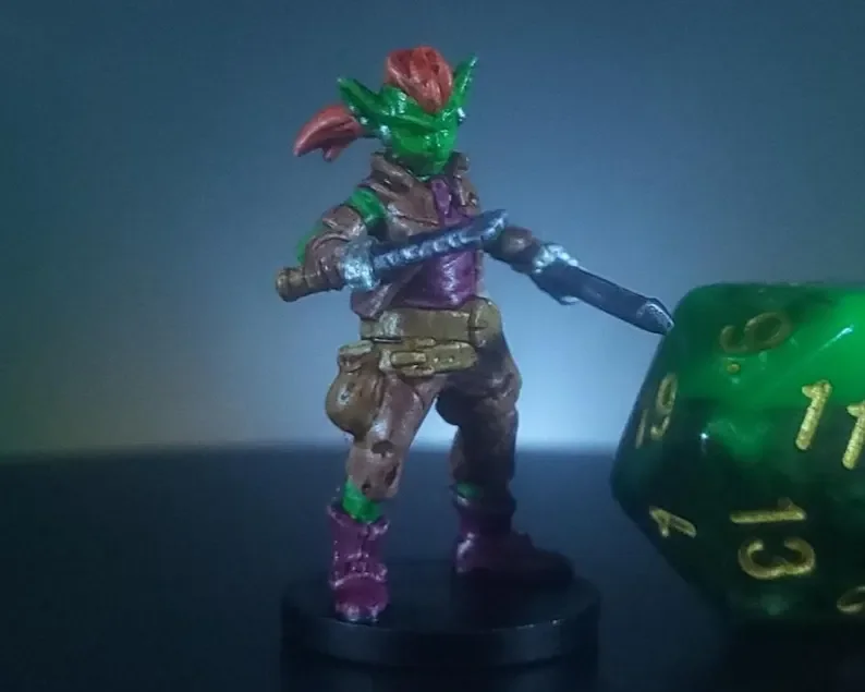 Small Goblin Miniature “Rogue”