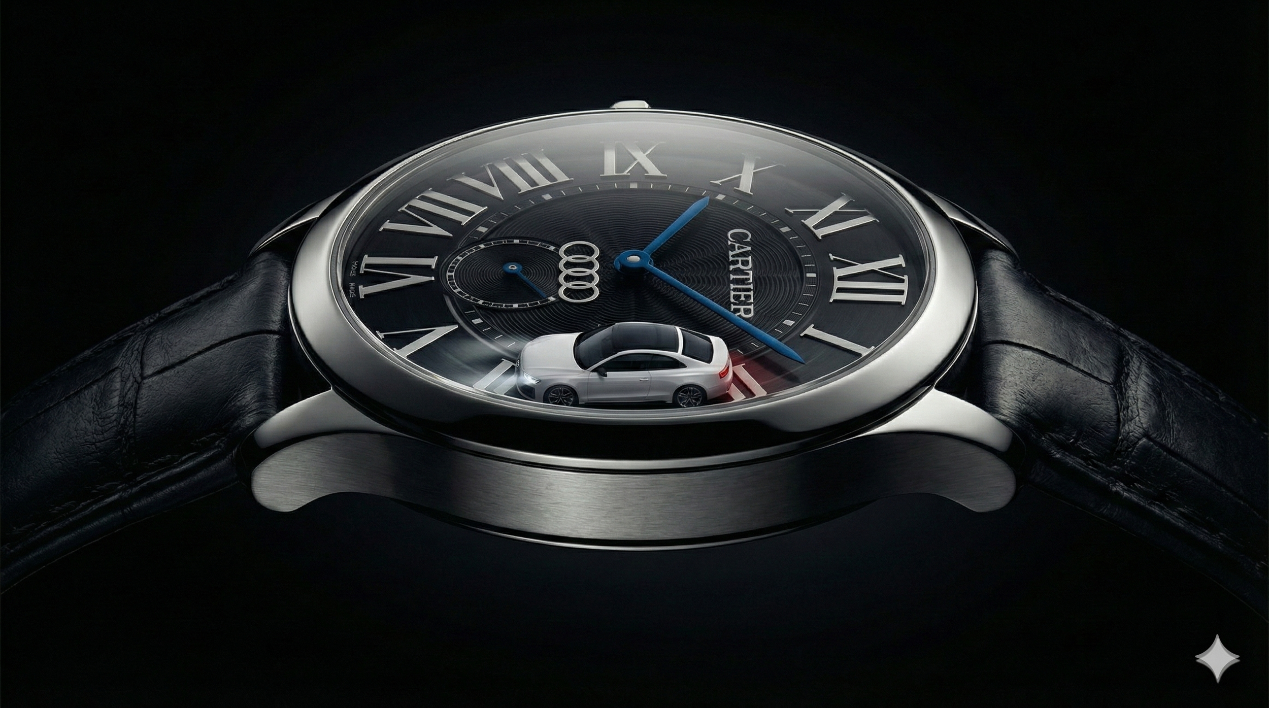 Audi A6 e-tron + Cartier