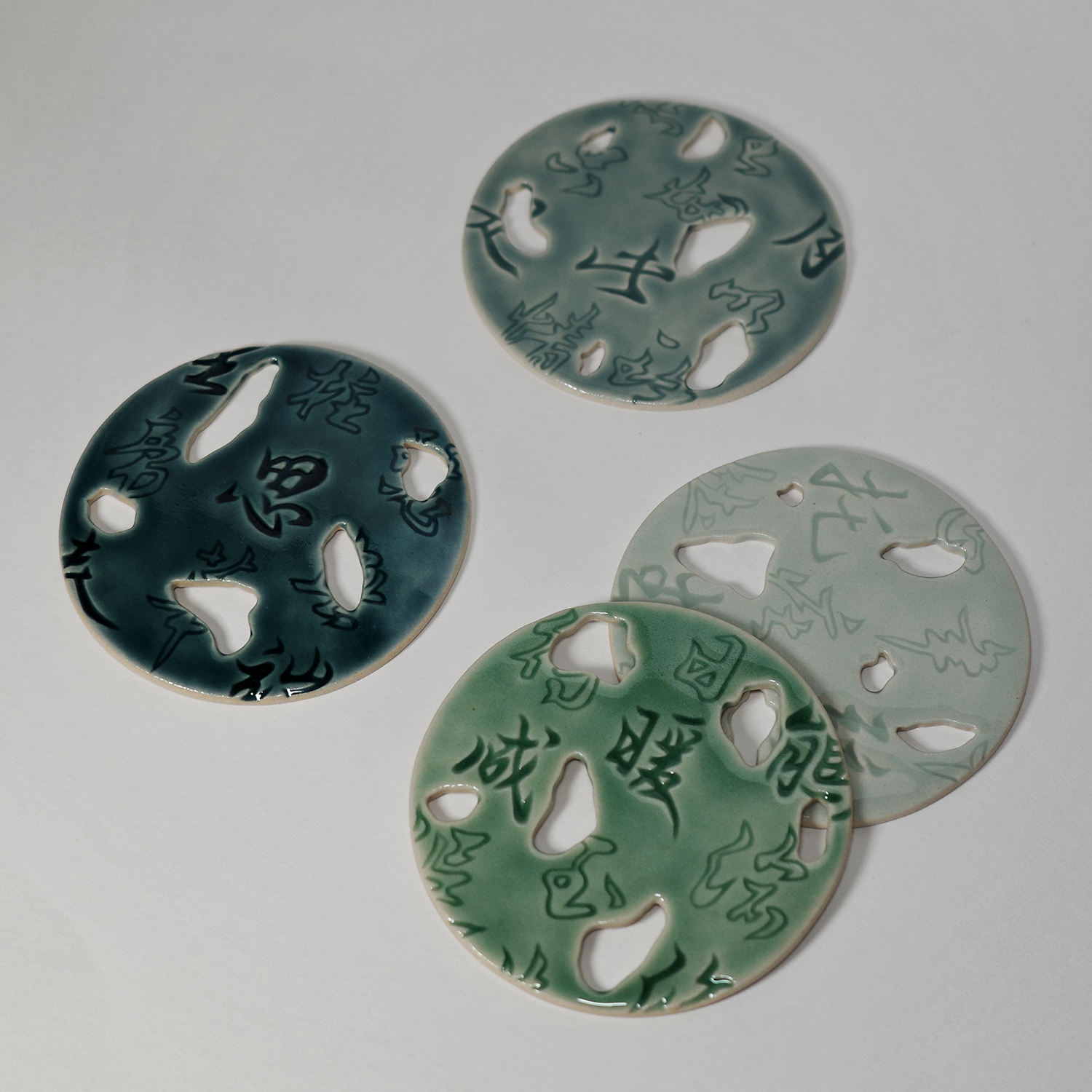 Traces in Ink | Calligraphy Coasters