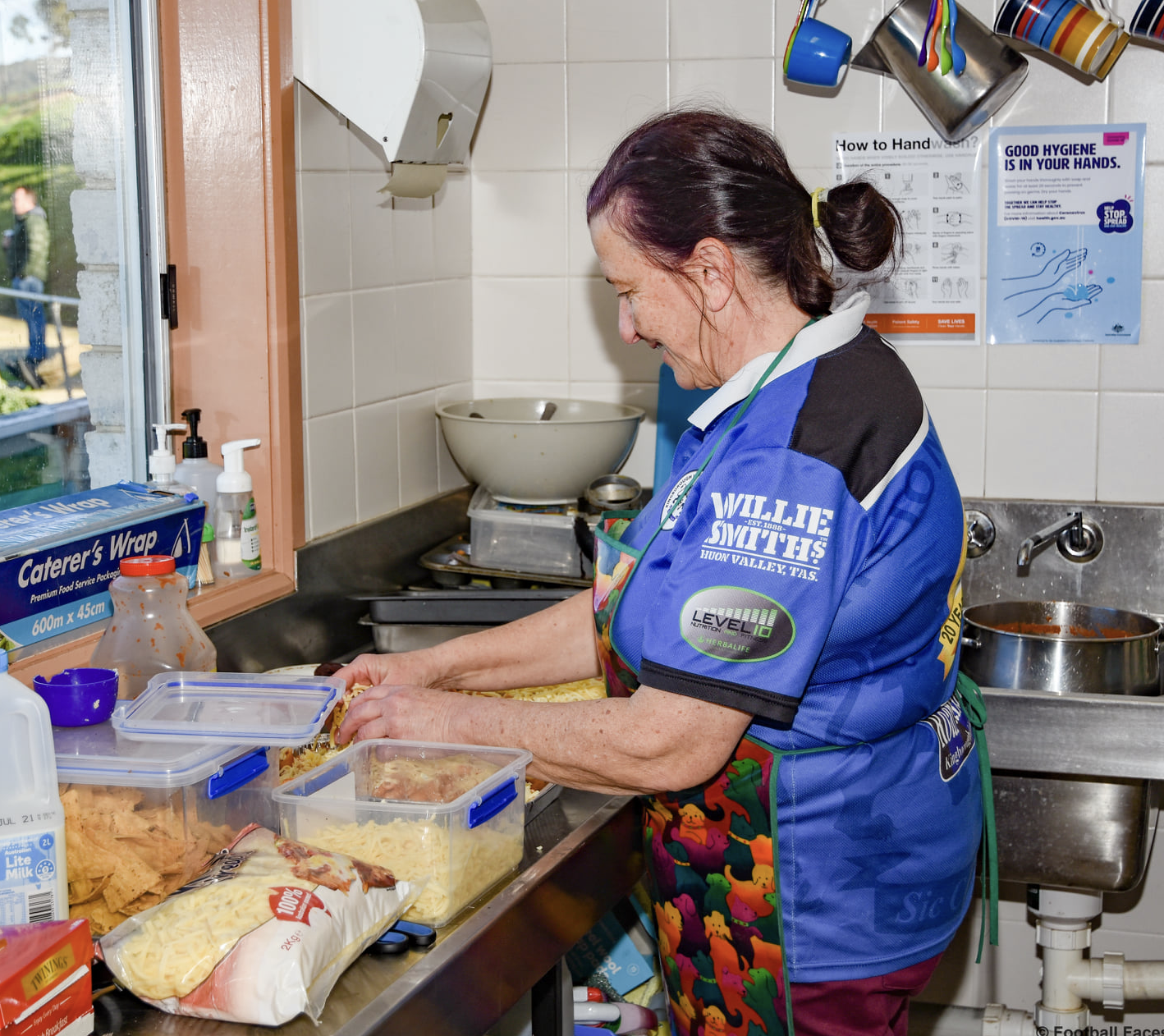 Football Faces Tasmania - Cathy James