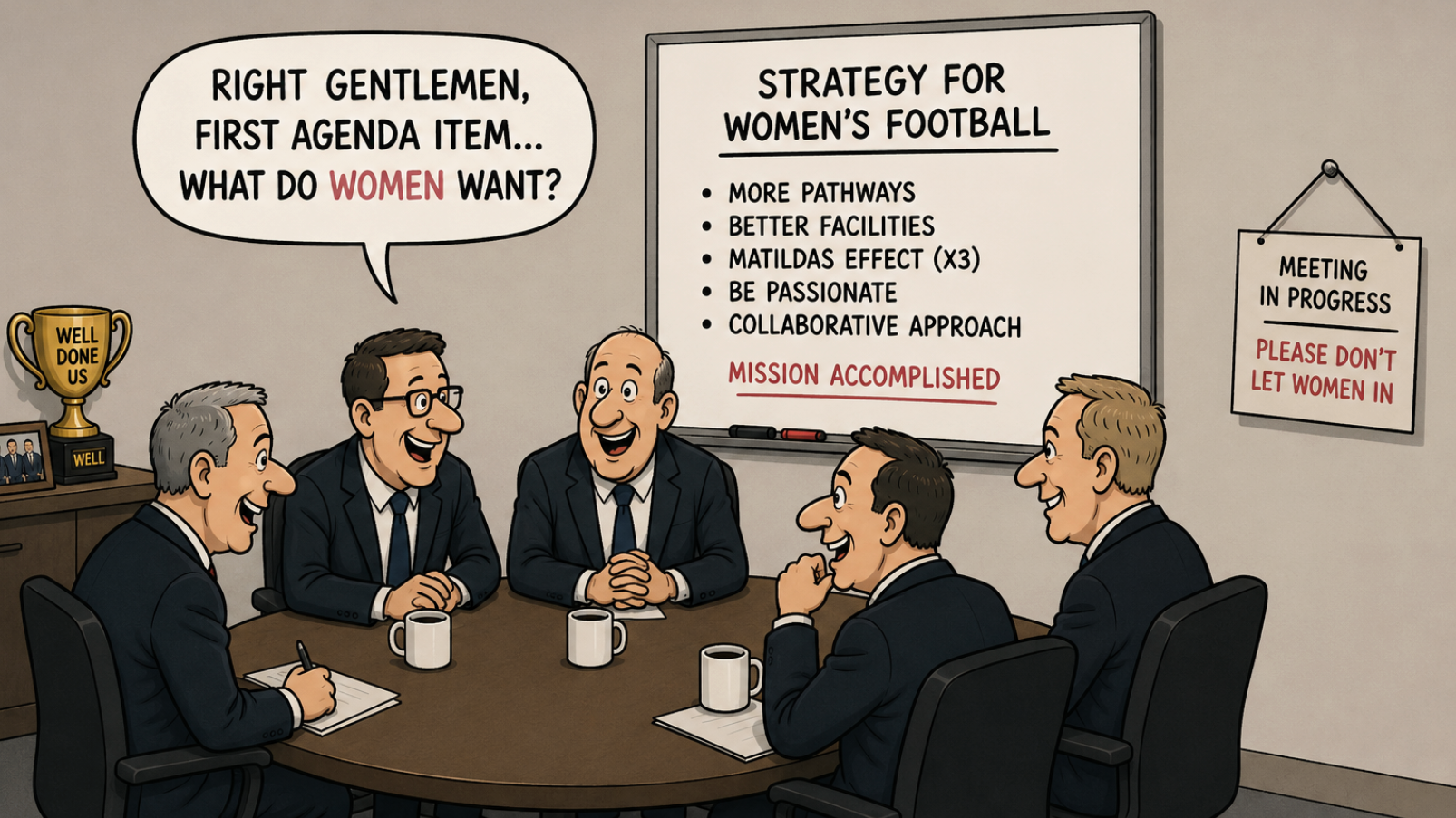 The Gentlemen’s Working Group For Women’s Football