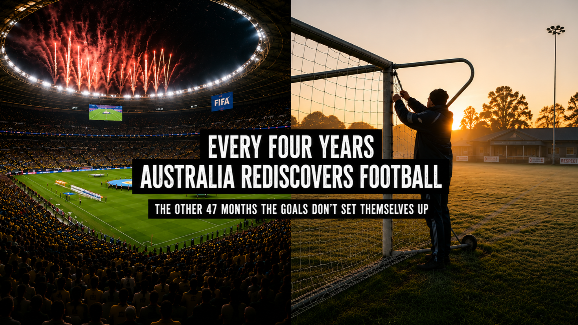 Every Four Years Australia Discovers Football