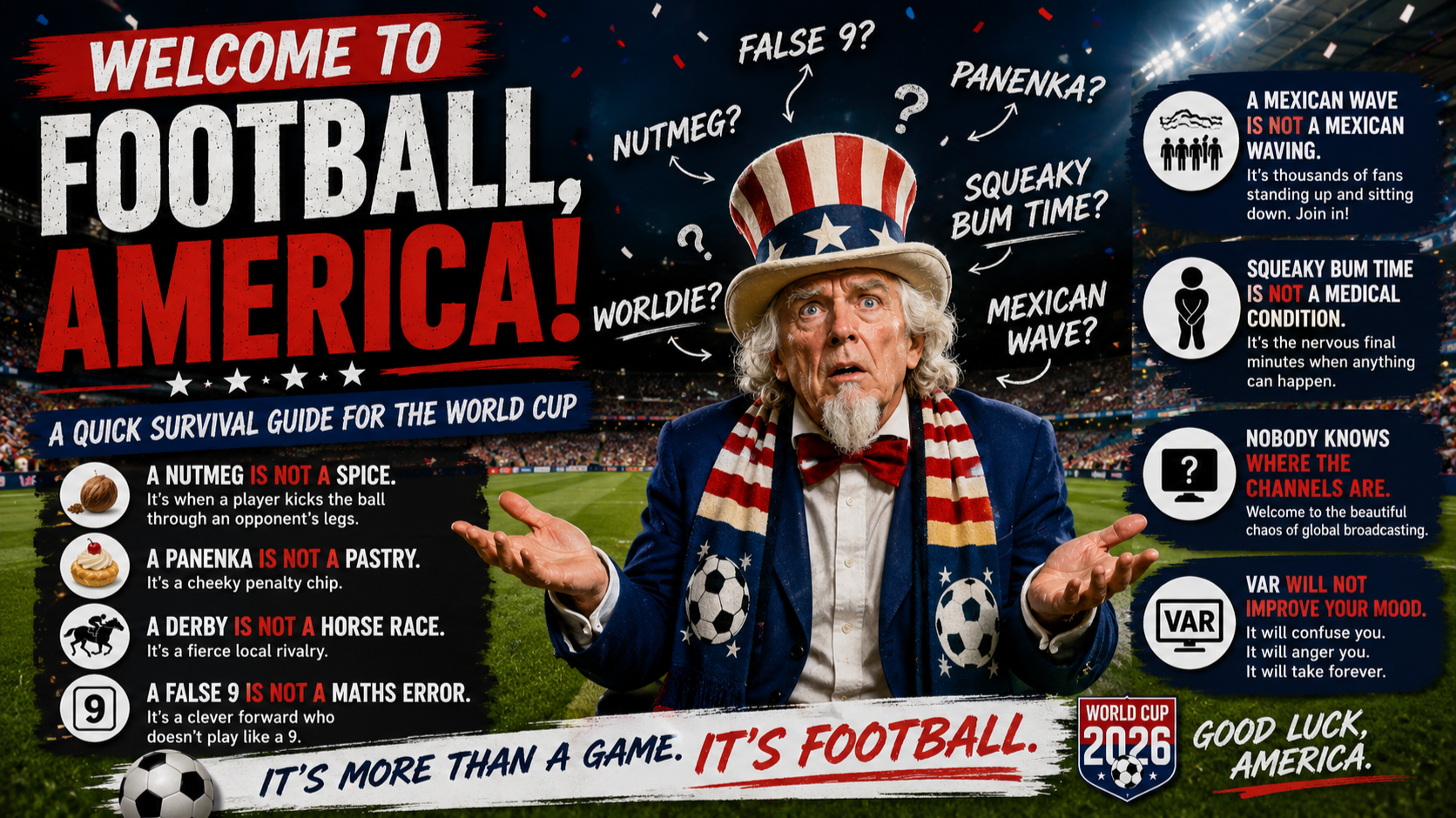 Welcome To Football: A Survival Guide For Americans Attending The World Cup