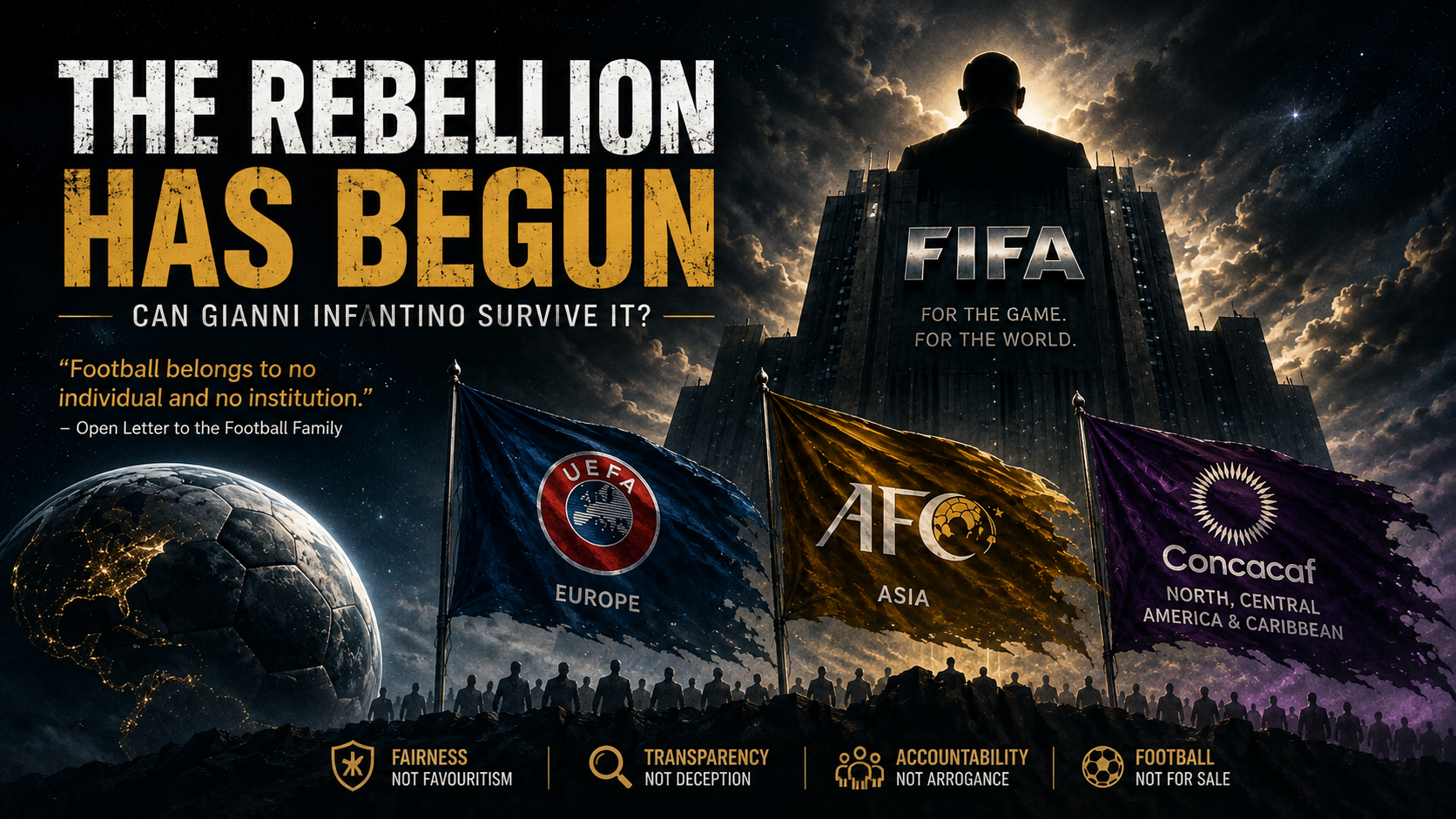 The Rebellion Has Begun: Can Gianni Infantino Survive It?
