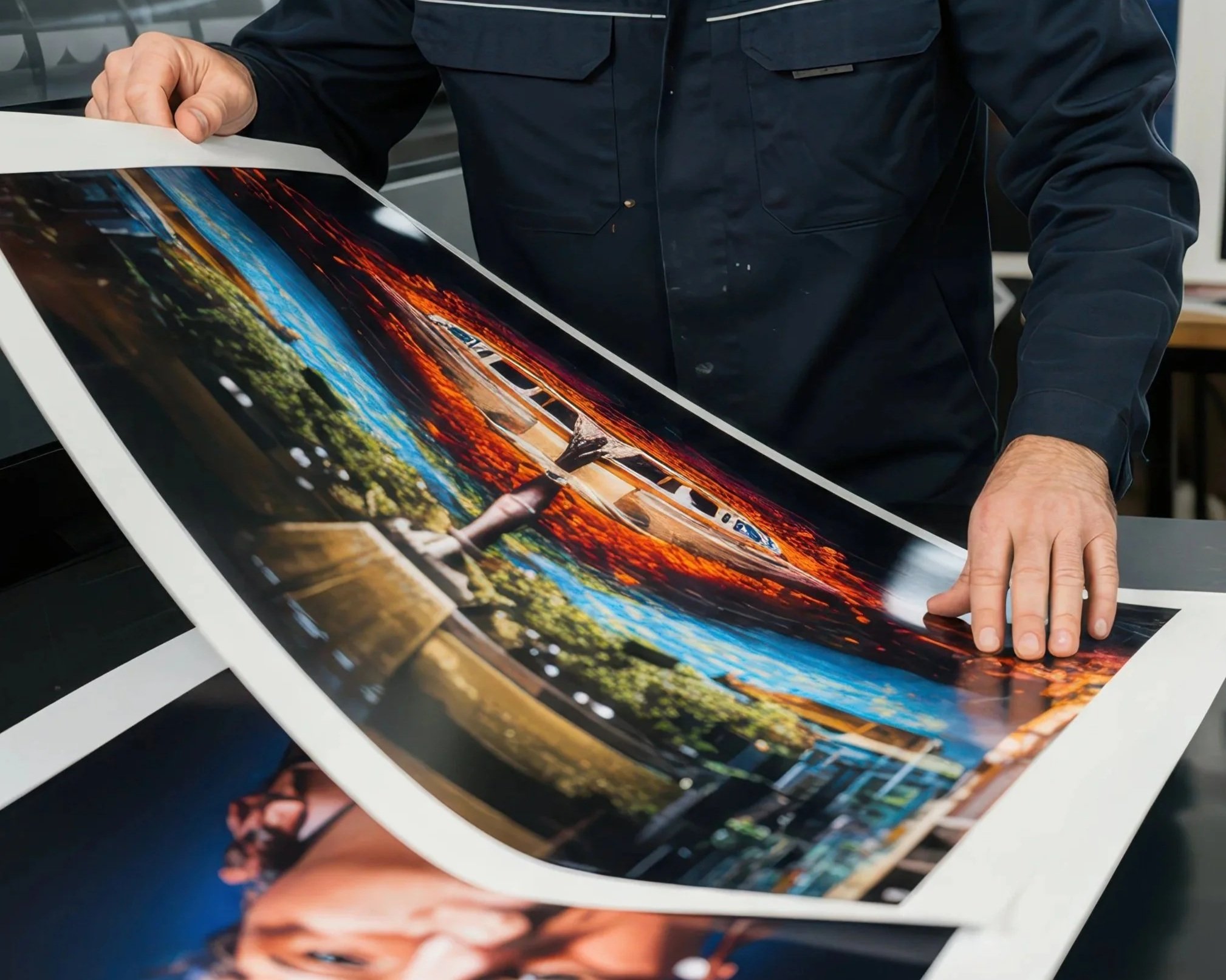 Proceso de impresión fotográfica profesional en Aguascalientes en Pro Lab Photography Workshop.