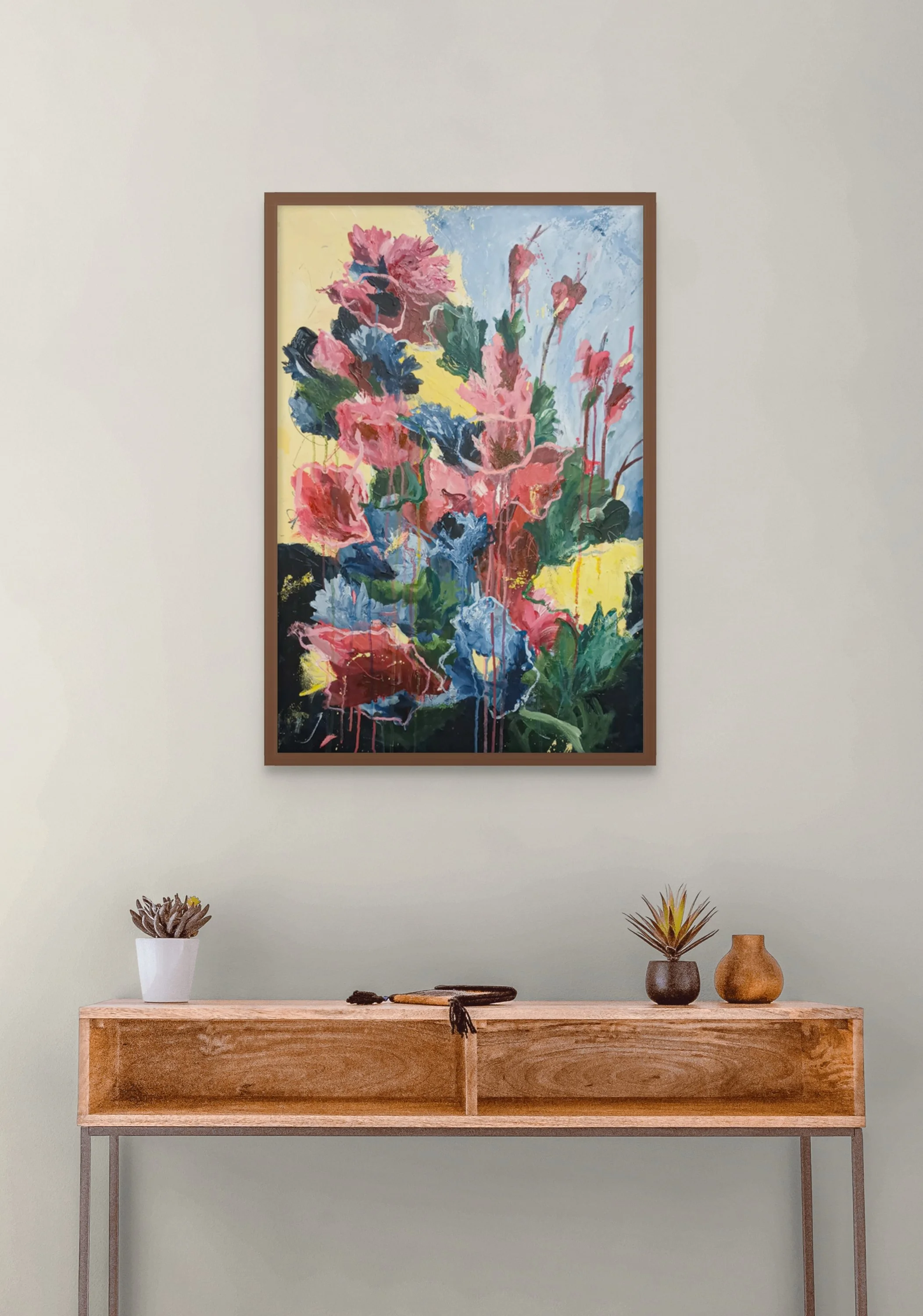 Bountiful Blooms  |  Acrylic  |  24 x 36 