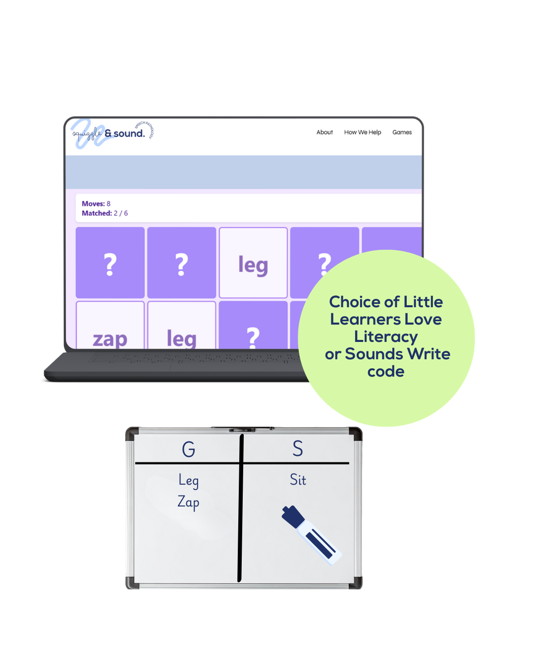 The phonics games support repeated reading and writing practice. Used as part of Melbourne Based Speech Pathologists literacy sessions for school aged students with dyslexia