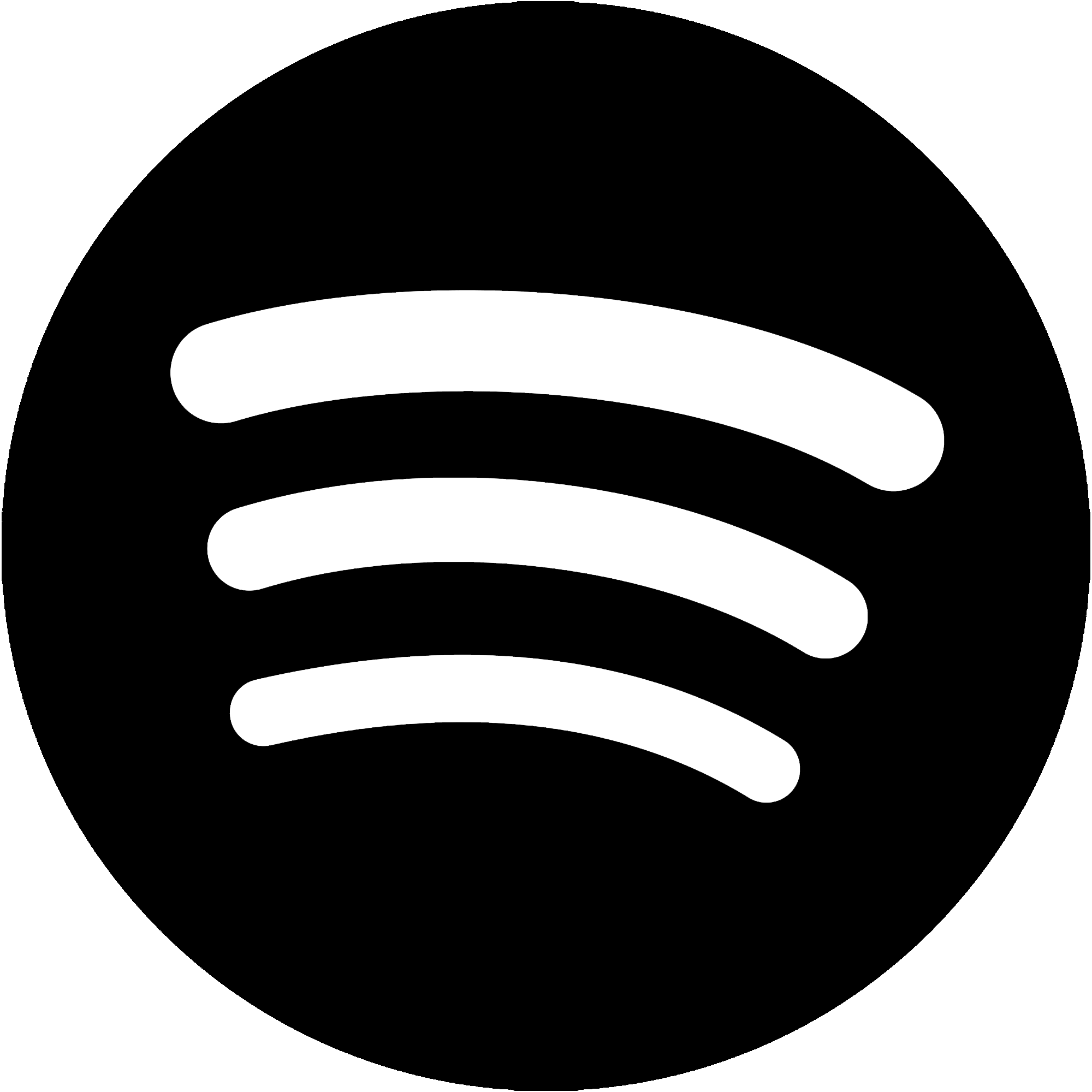 Spotify logo with link