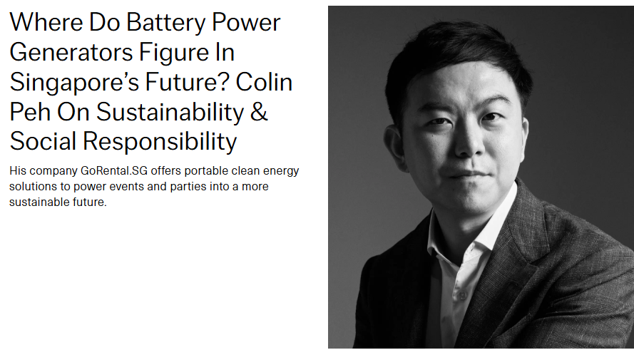 GoRental's MD Colin Peh