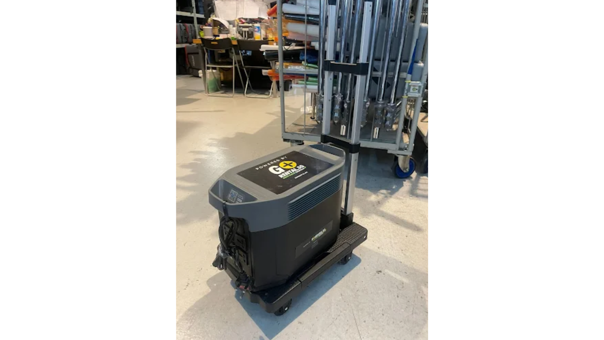 Greenmeter self-checkout rental for portable batteries