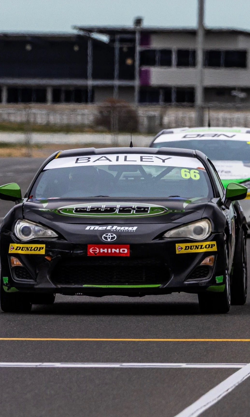 Buster Bailey racing in team and series competition