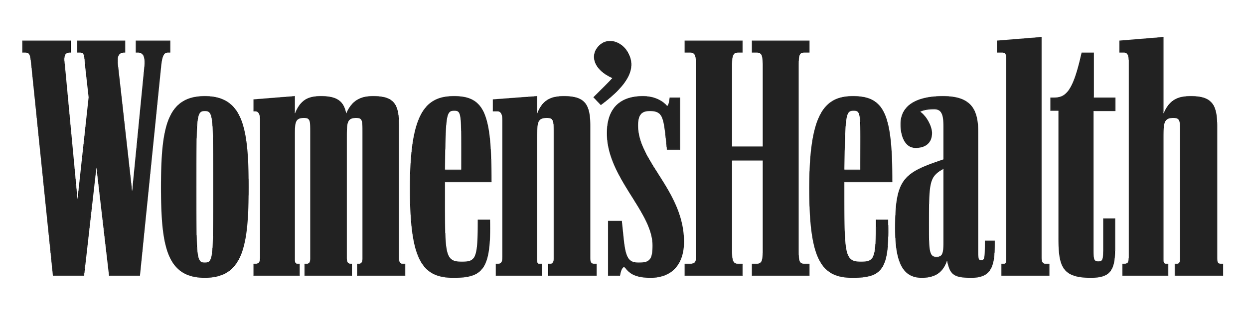 WOMEN'S HEALTH logo in large black text