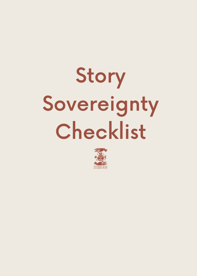 Story Sovereignty Checklist