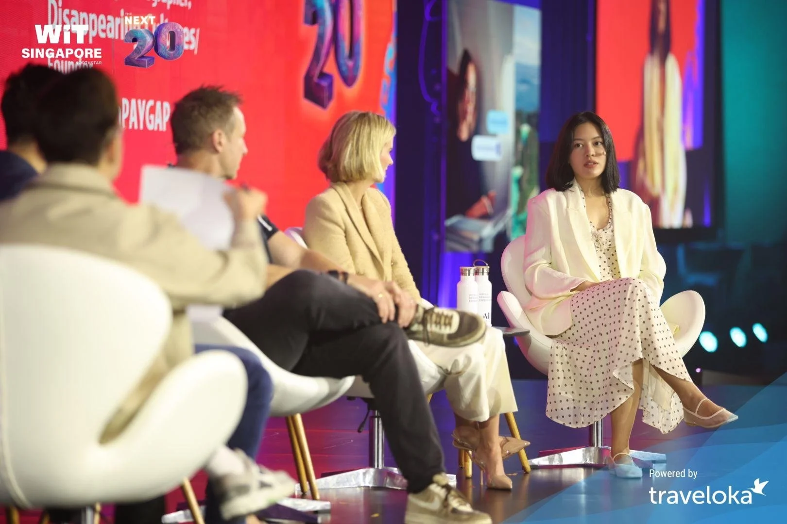 Prestine Davekhaw at Web in Travel Conference, 2025 in Singapore