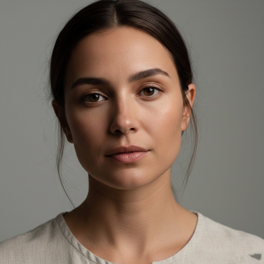 ritratto di donna bruna