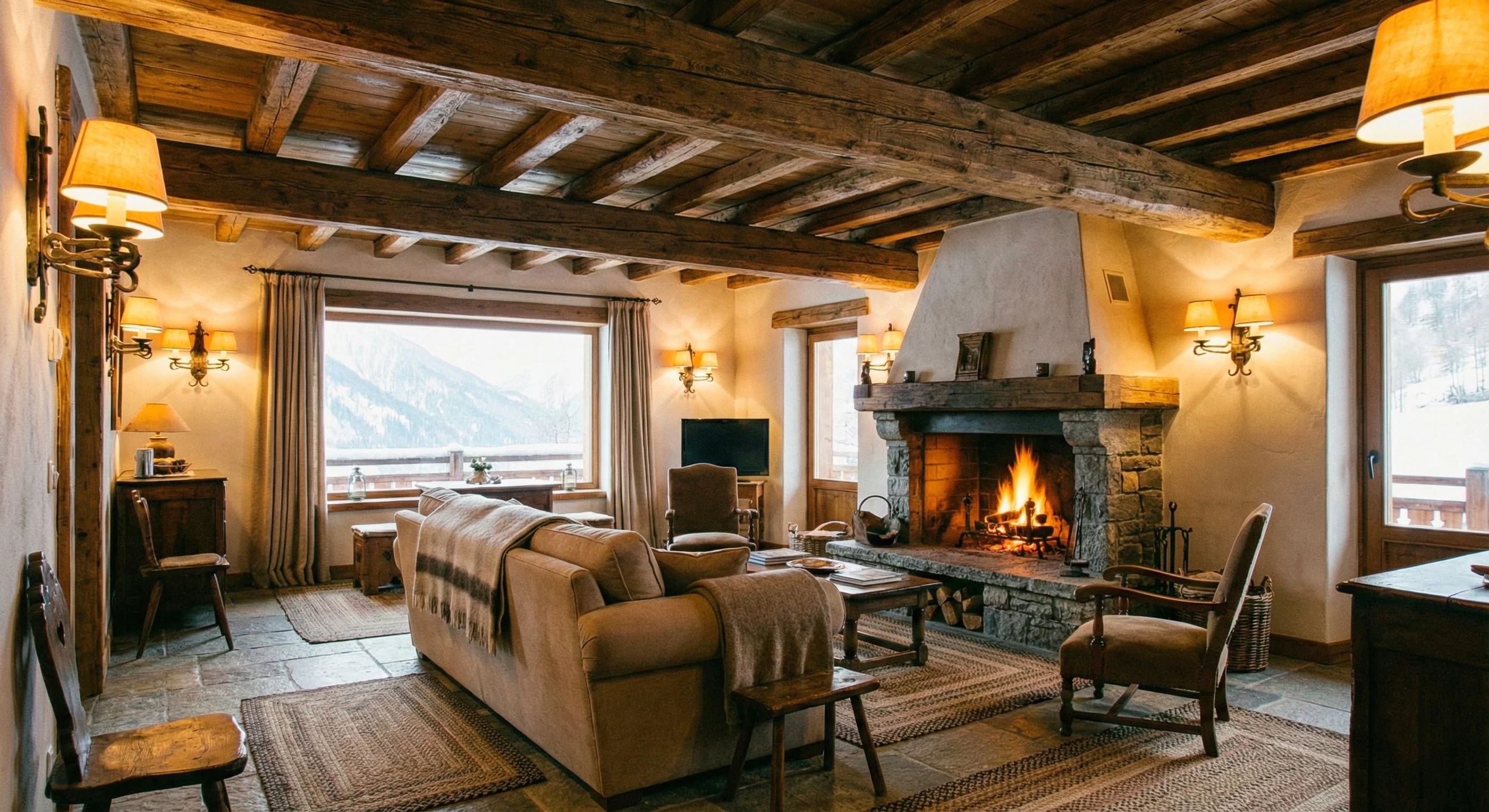 Fotografia d’Interni per B&amp;B e Hotel: l’Atmosfera dello chalet a Montieri