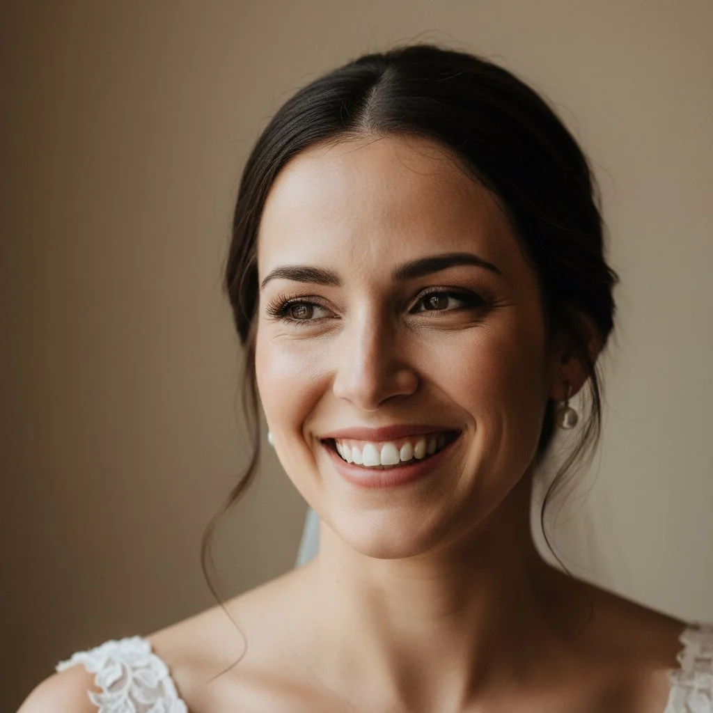 fotografo matrimonio primo piano sposa toscana