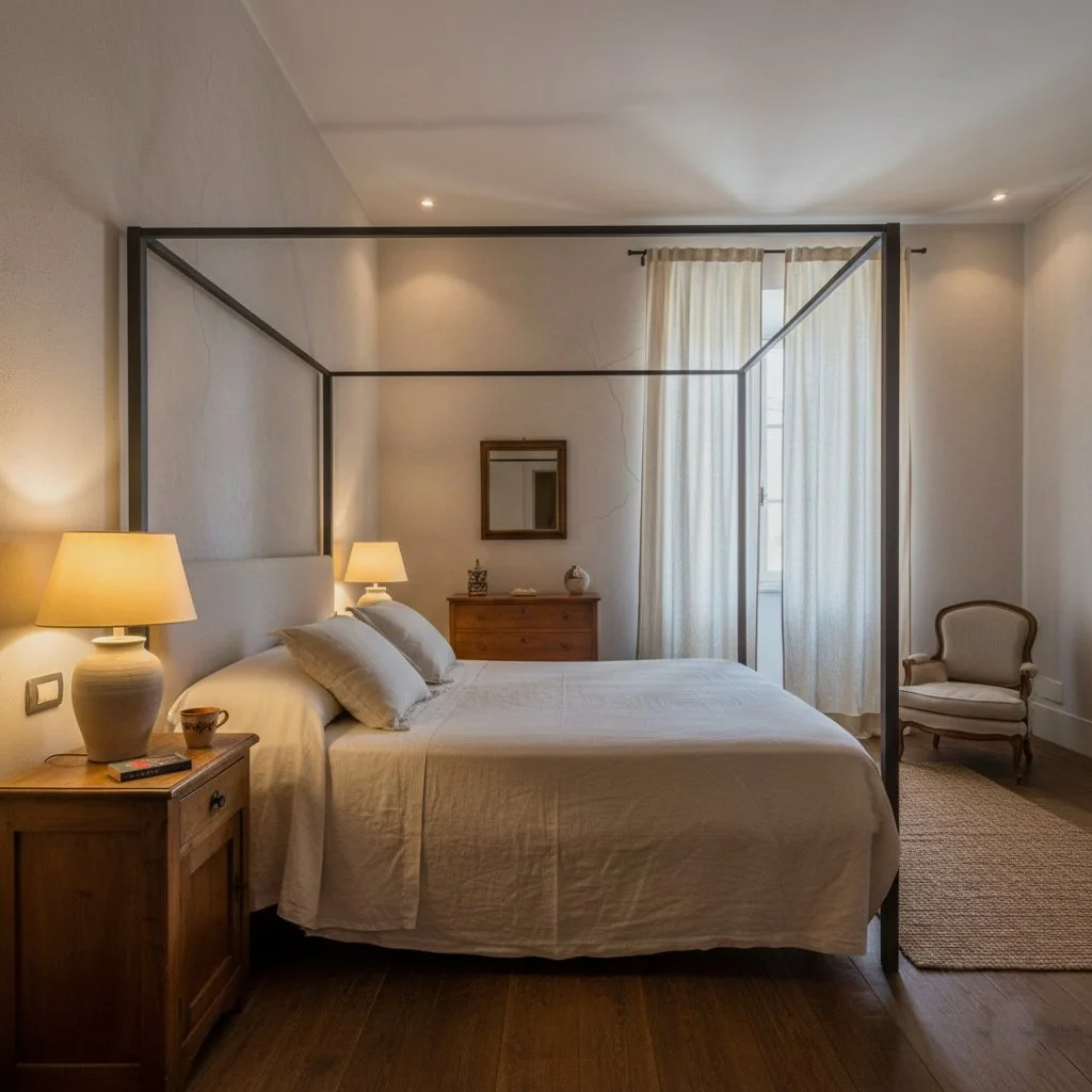 interni camera da letto in b&b foto corporate real estate