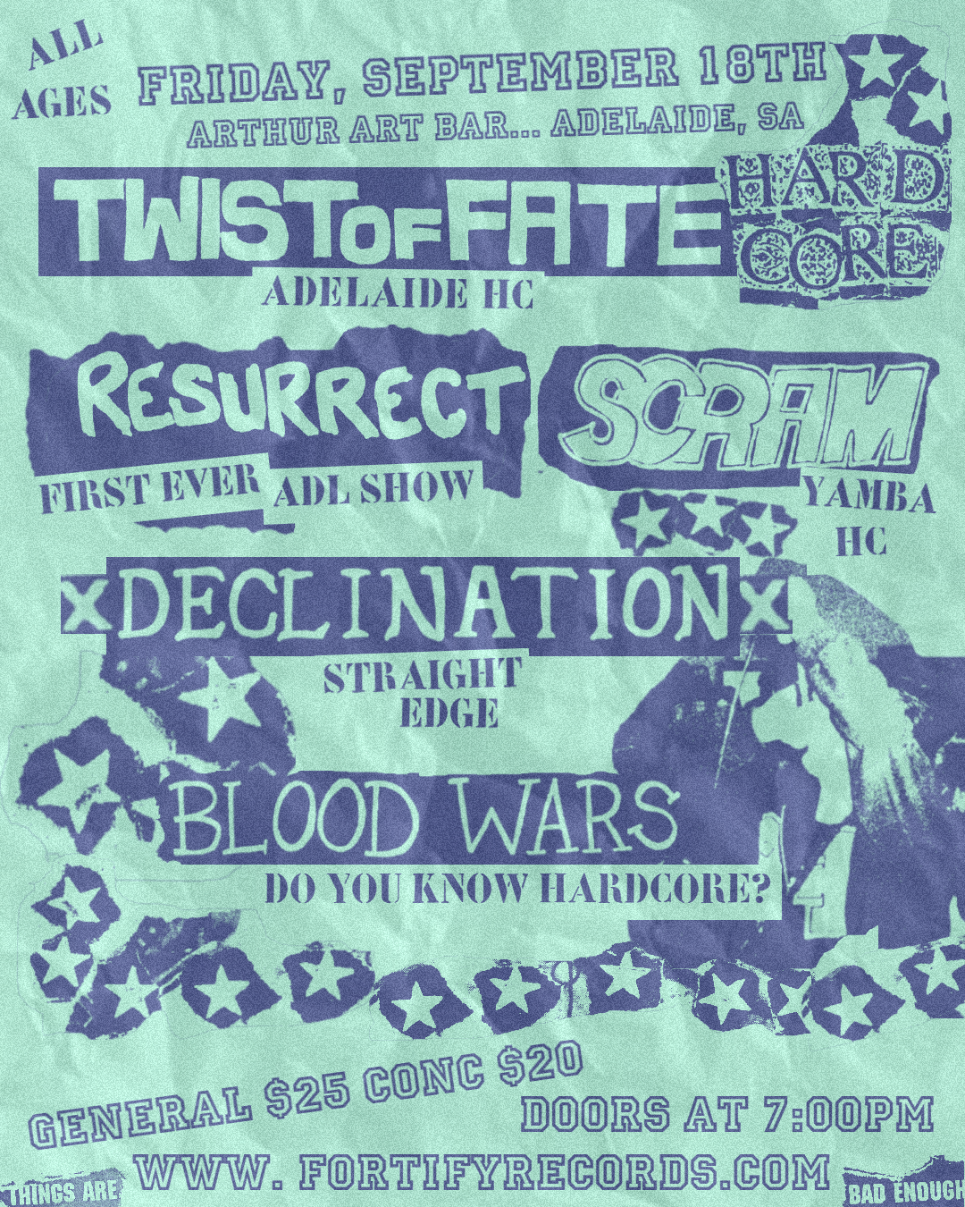 TWIST OF FATE Sept 18th