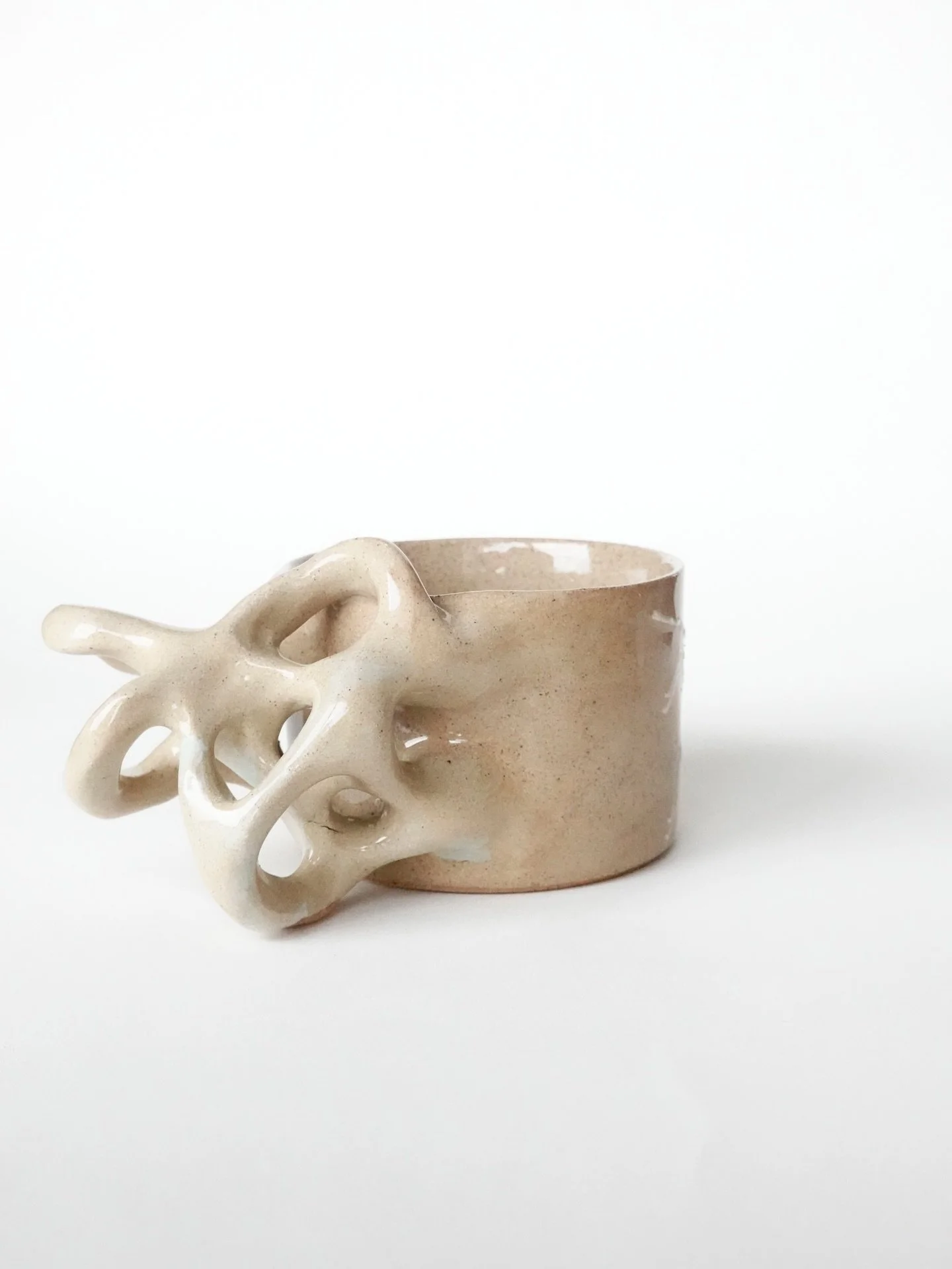 *SOLD* dyno mug no. 5 of 6

made with inishowen speckled stoneware