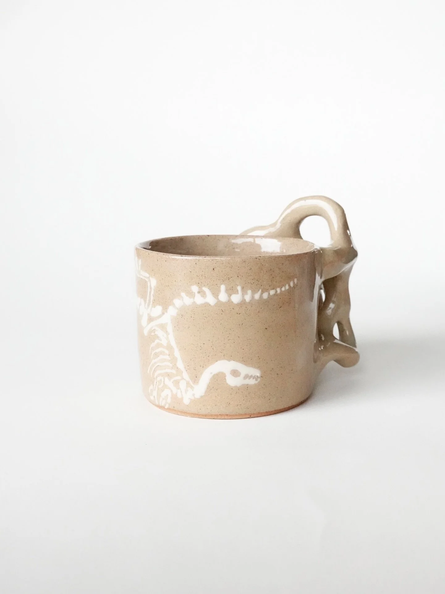 *SOLD* dyno mug no. 4 of 6 

made with inishowen speckled stoneware