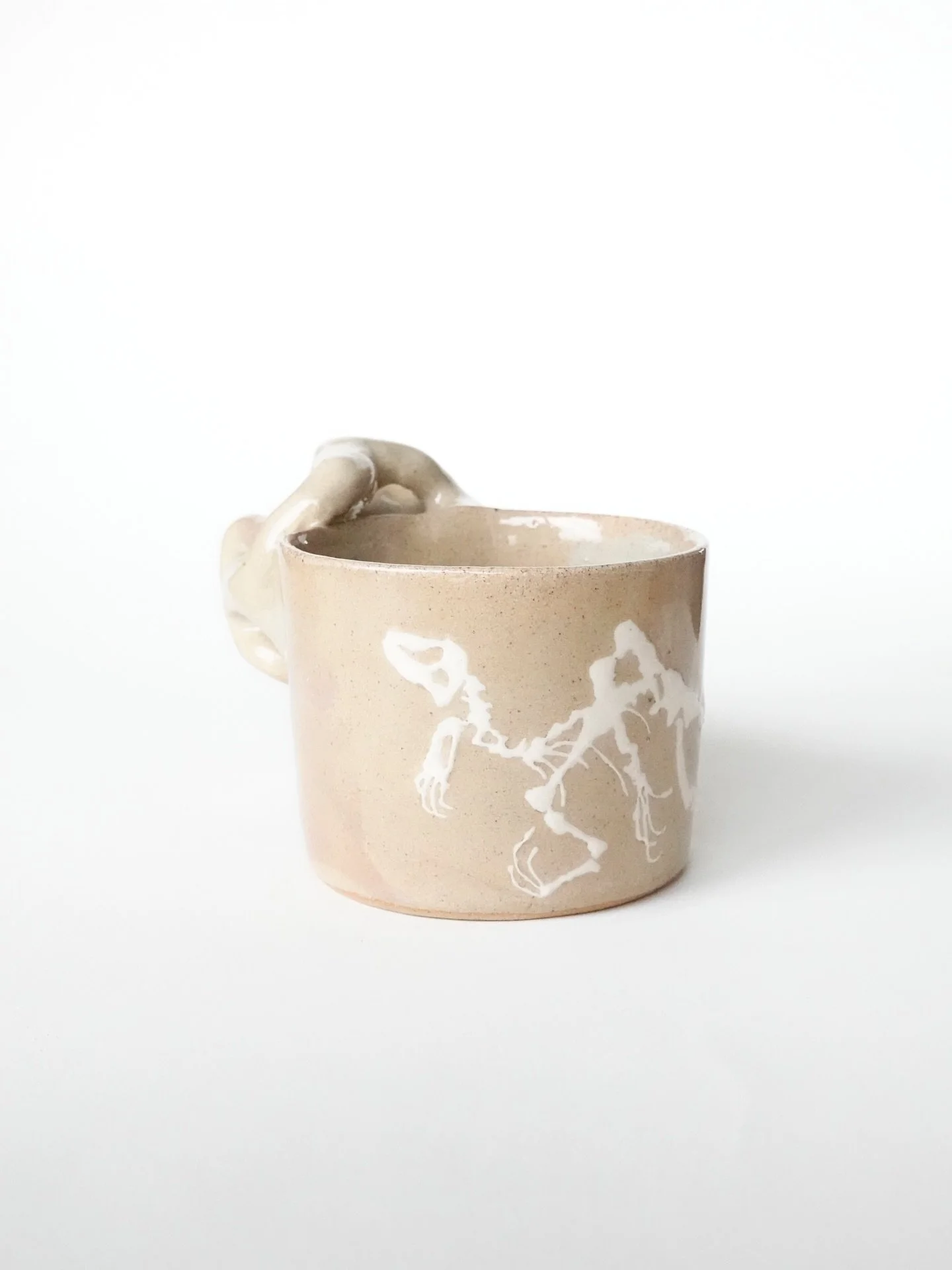 *SOLD* dyno mug no. 2 of 6

made with inishowen speckle stoneware