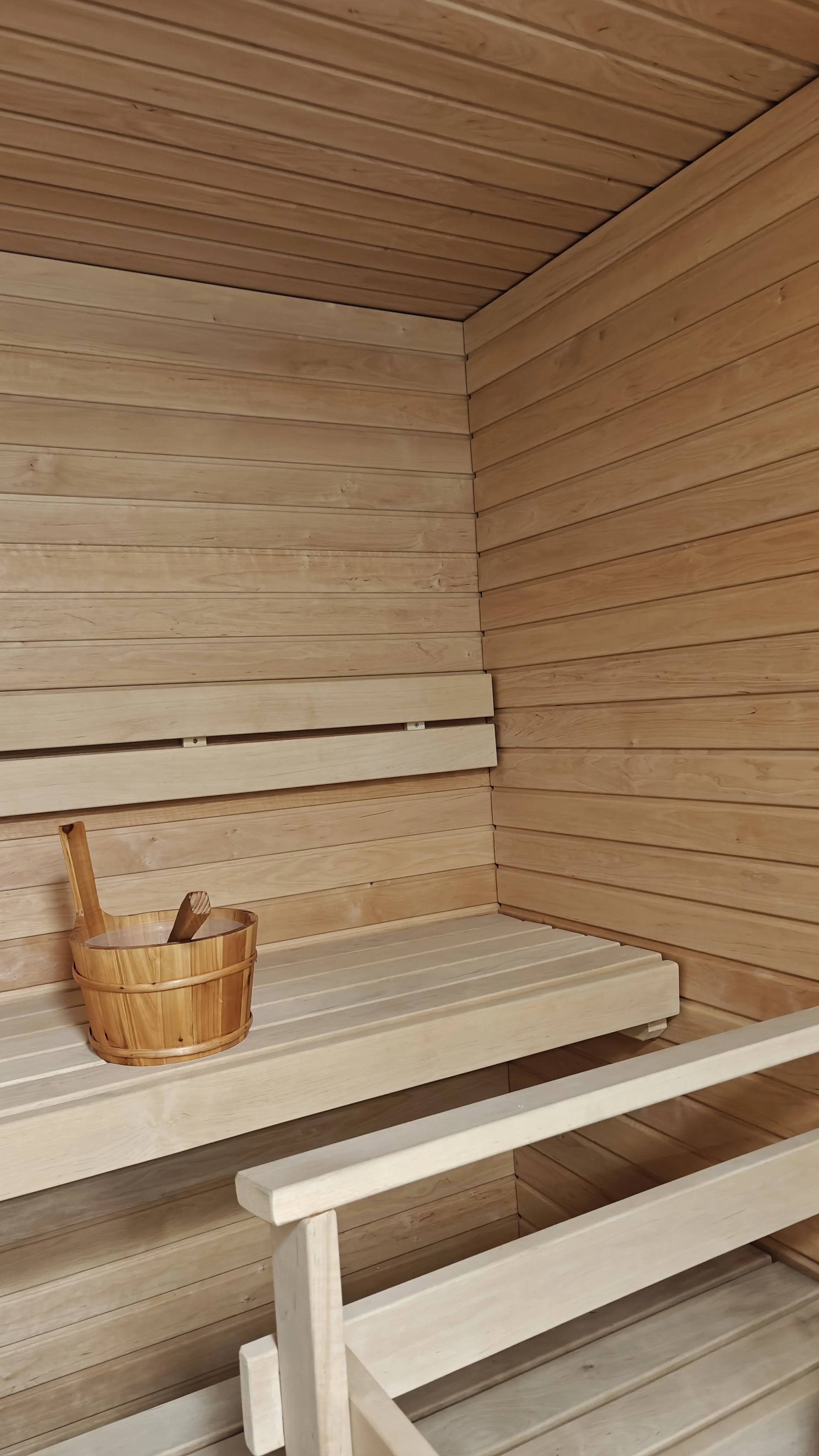 Sisätila saunasta