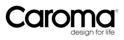 Caroma logo with the tagline 'design for life'