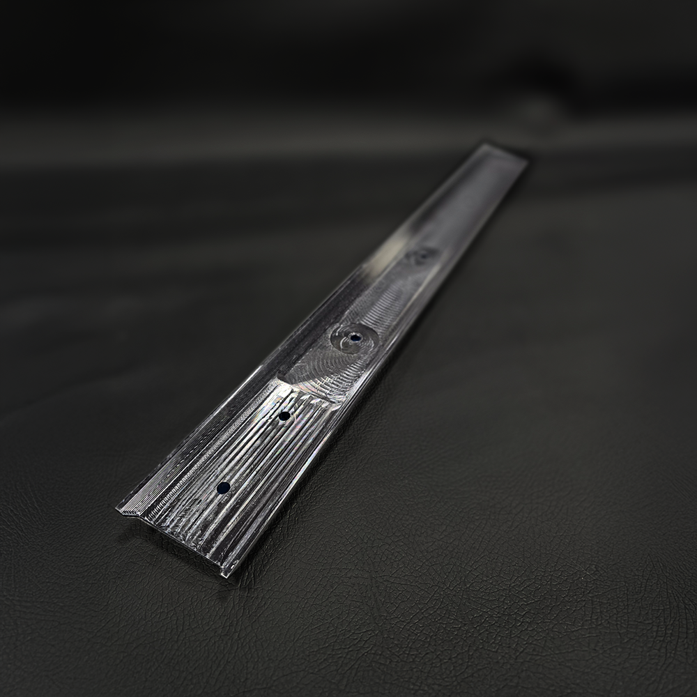 1973–1980 GM hood crease repair brace, CNC aluminum prevents folding