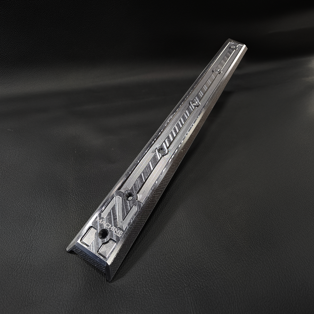 1973–1980 GM hood crease repair brace, CNC aluminum prevents folding