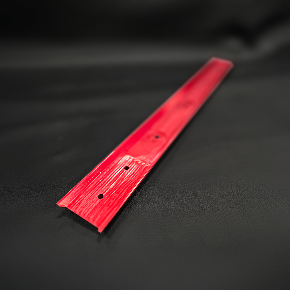 1973–1980 GM hood crease repair brace, CNC aluminum prevents folding