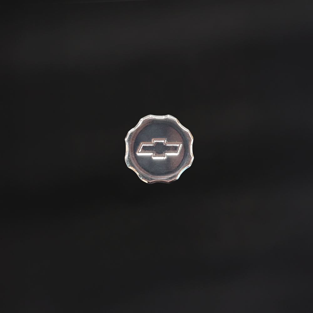 C10 billet aluminum door lock pulls, CNC-cut, hand-polished, custom upgrade for classic GM trucks.