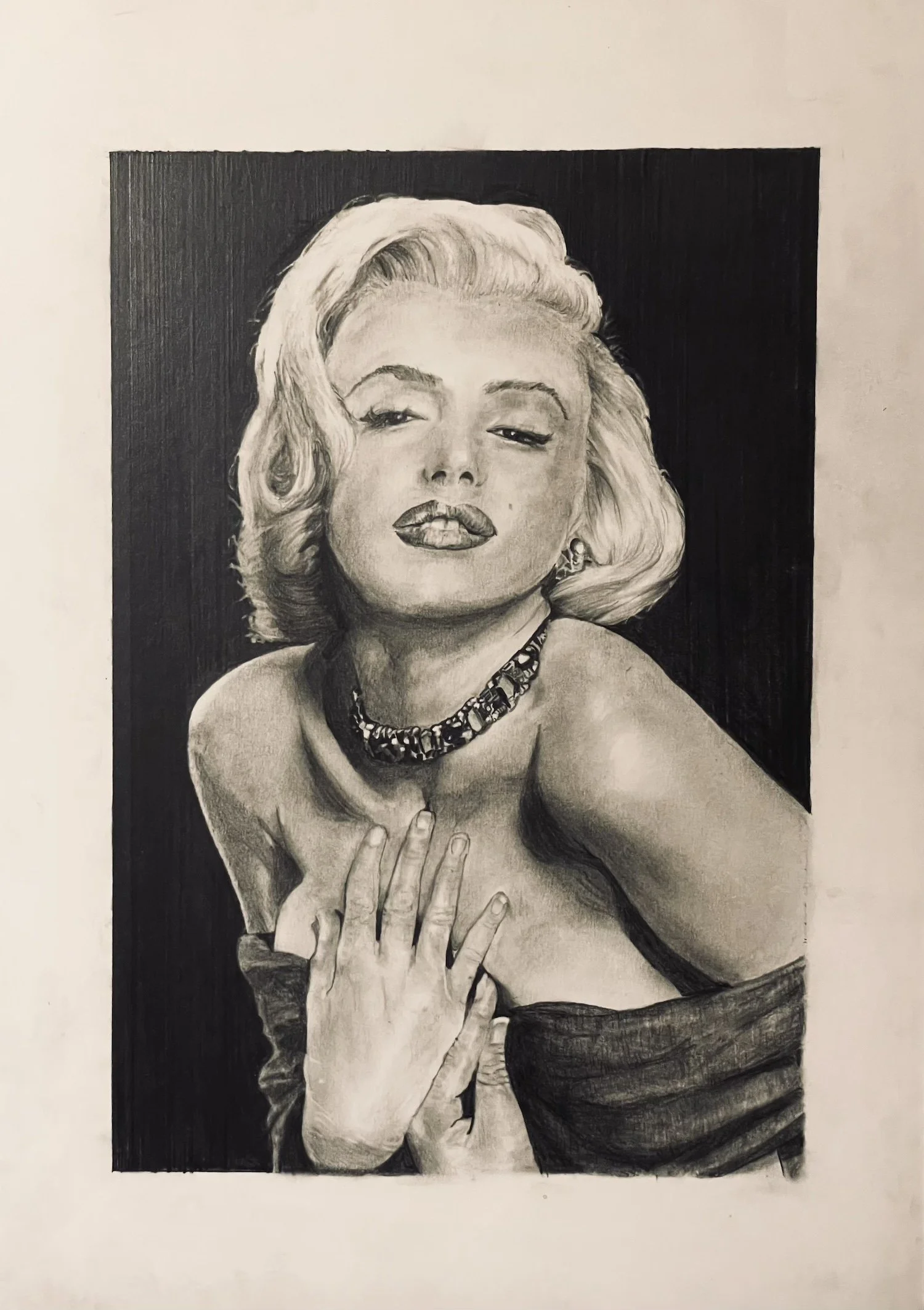 『マリリンモンロー』　ドローイング