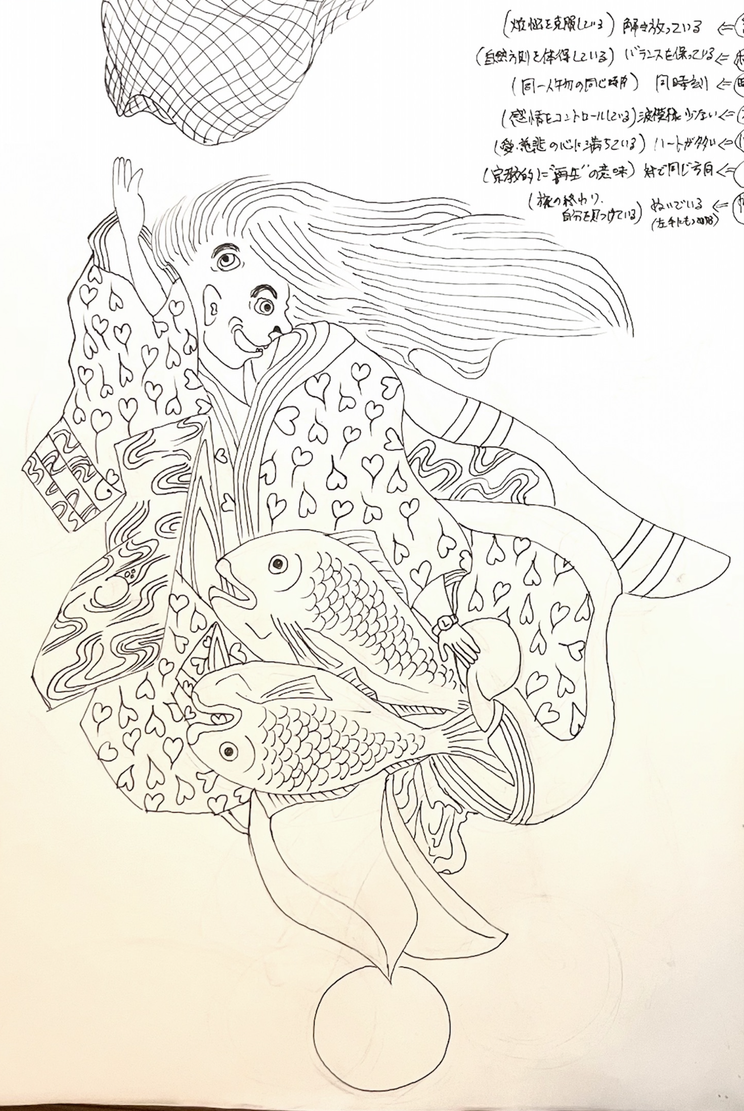 『福の神と貧乏神』福の神 キャラクター草案