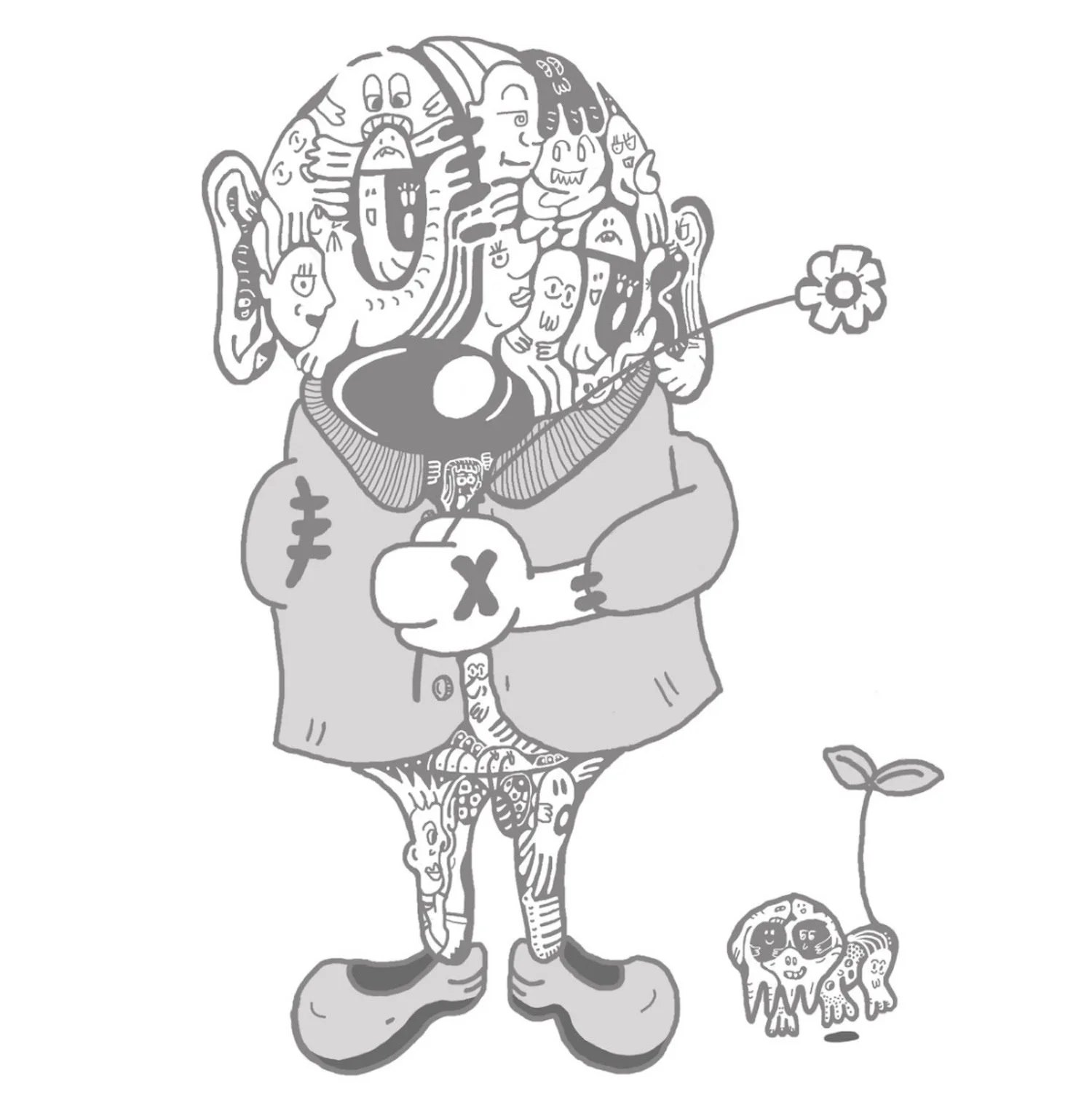 『ホームレスキッド』ドローイング