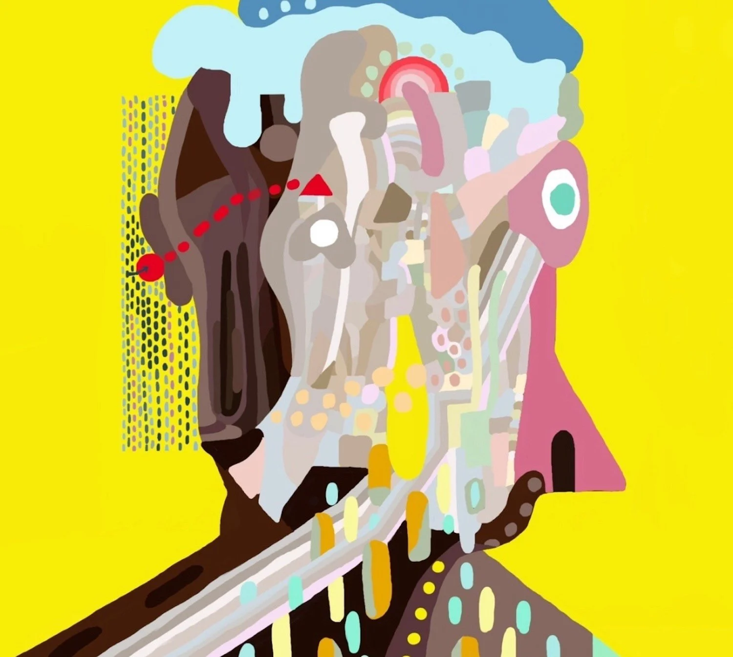 『自分の潜在意識』ポップアート アイディア