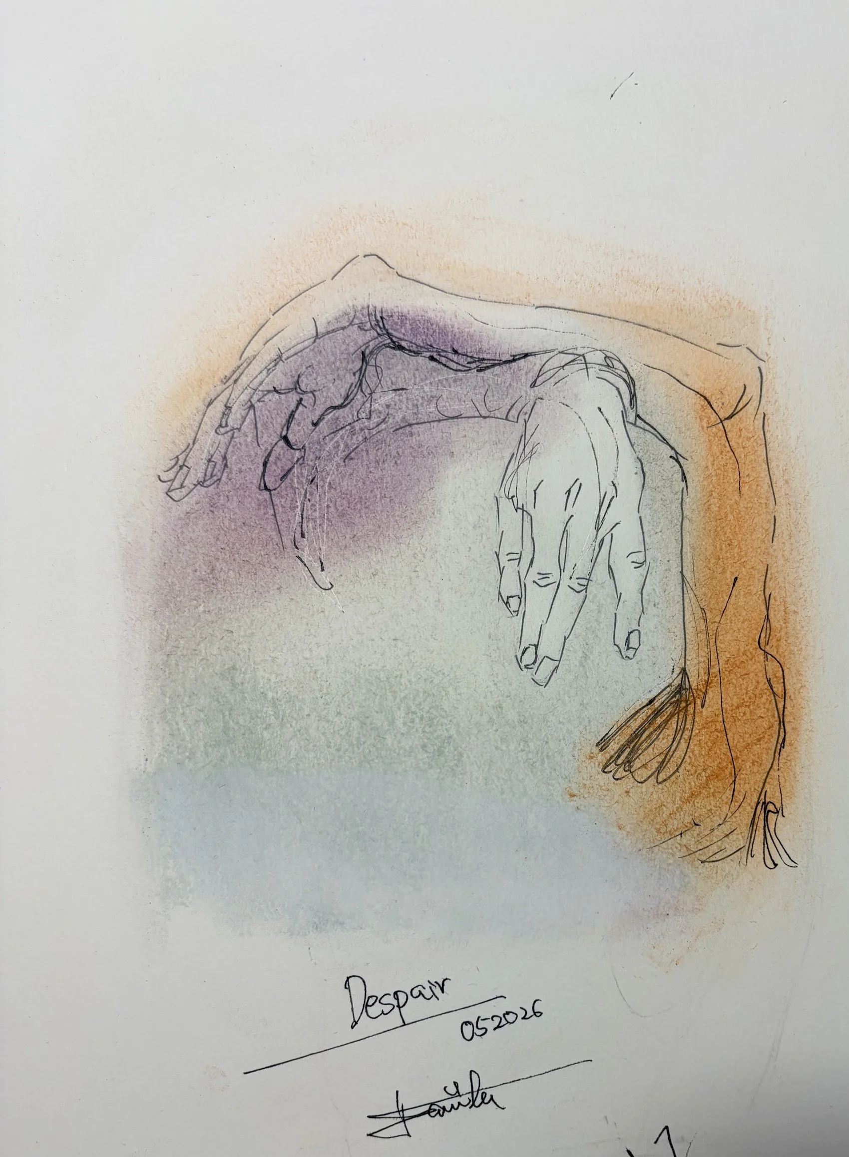 Despair_Hand Drawing