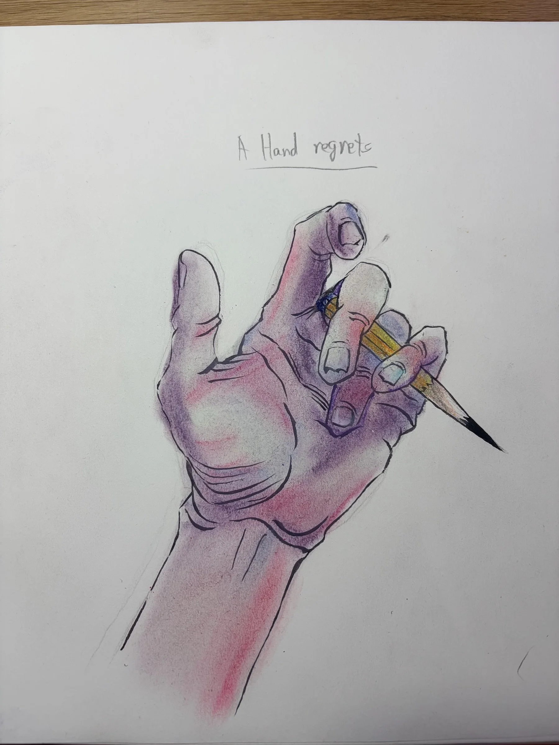 Regret_Hand Drawing