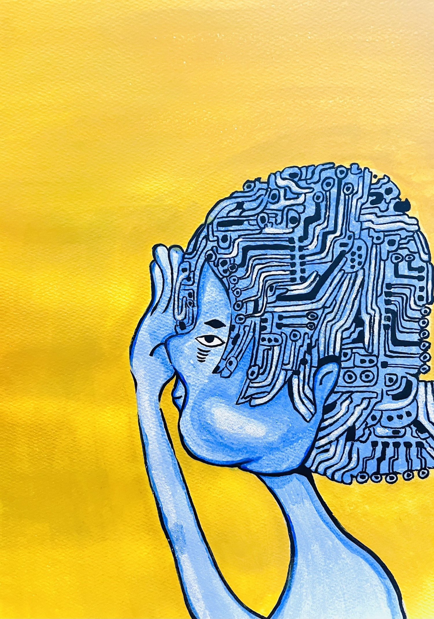 『縄文人との交信』右 完成版